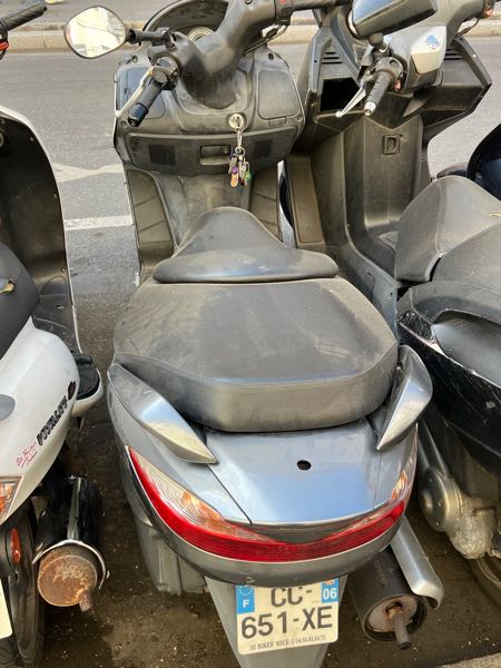 SUZUKI BURGMAN 125 année 2012