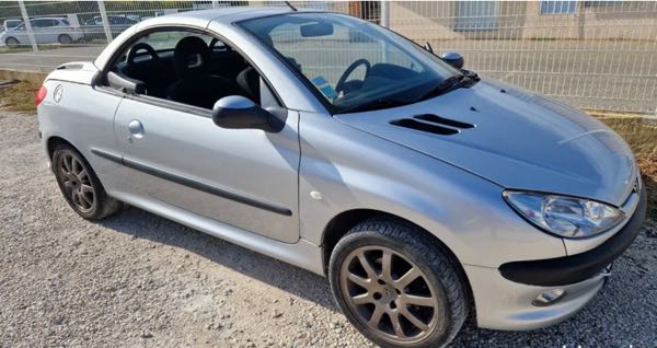 Peugeot 206 cc 1.6l 109ch cabriolet 85.000km