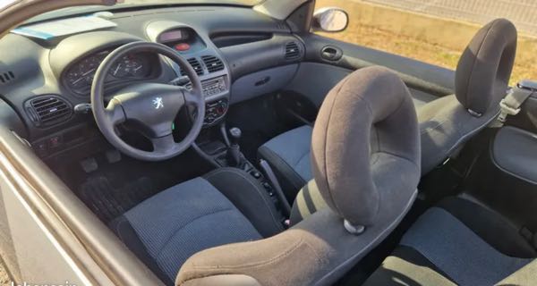 Peugeot 206 cc 1.6l 109ch cabriolet 85.000km