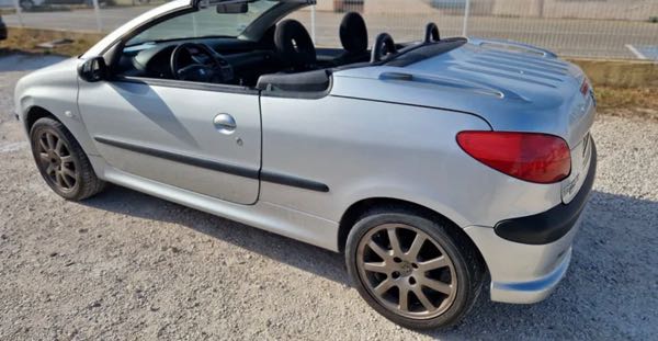 Peugeot 206 cc 1.6l 109ch cabriolet 85.000km