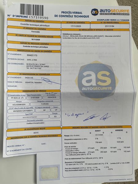 Volkswagen T-cross 1.0 TSI 95 LOUNGE