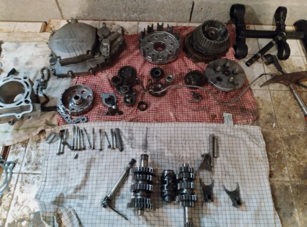 Bas moteur Kawasaki 250 KXF