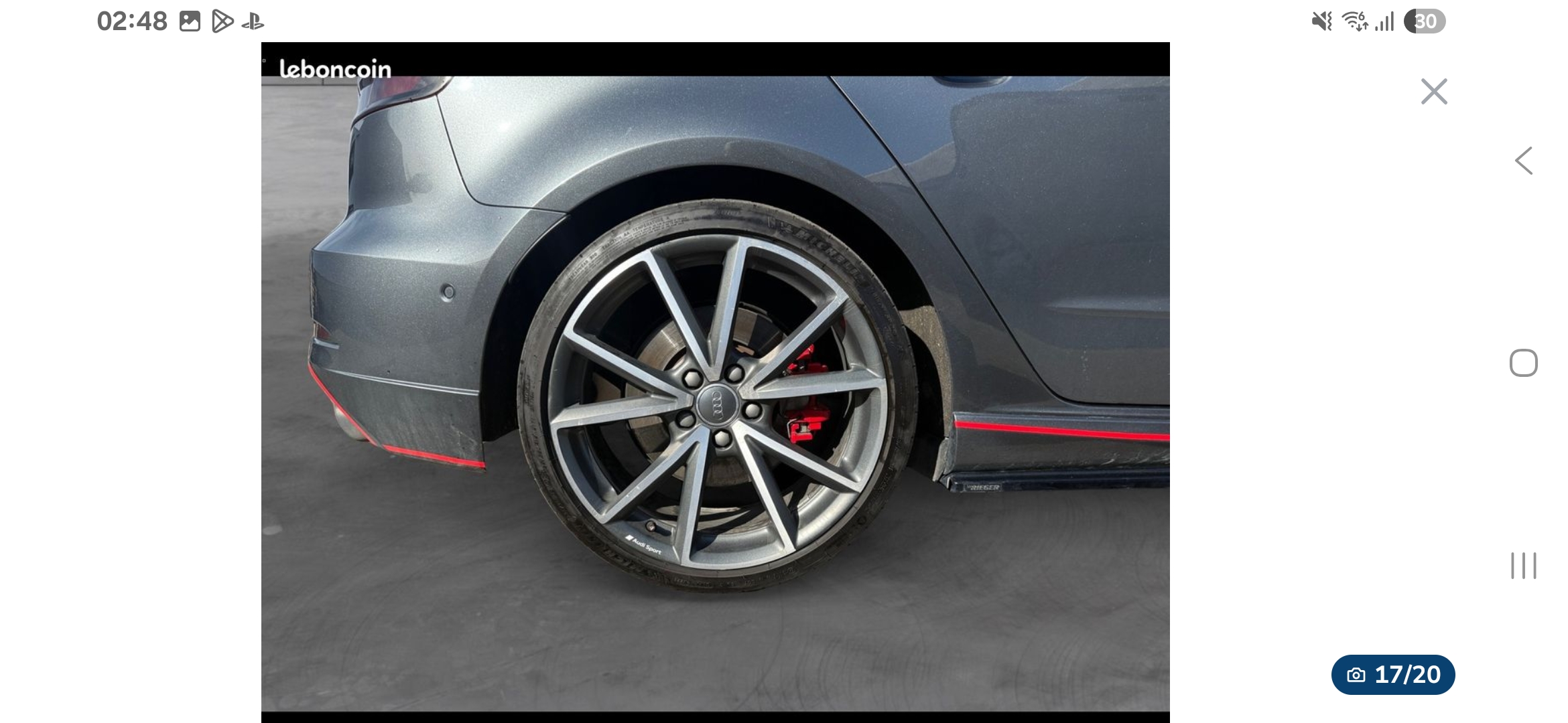 Audi S3 III (2) SPORTBACK 2.0 TFSI 310 QUATTRO S TRONIC 7 stage 3