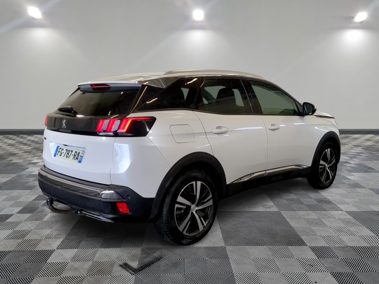 Peugeot 3008 II (2) 1.2 PURETECH 130 S&amp;S ALLURE EAT8 équipé éthanol