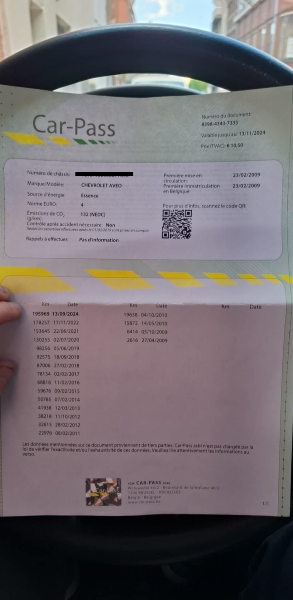 Chevrolet Aveo 1.2 16V 84 3P