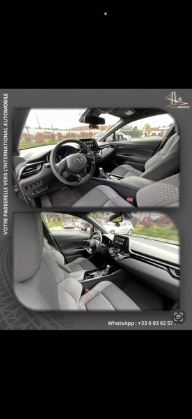 Toyota C-hr CH-R noir 2022 team deutschland 184 cv 2L hybrid 42000 km