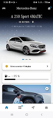 Mercedes-Benz Classe A III (2) 250 SPORT 4MATIC 7G-DCT