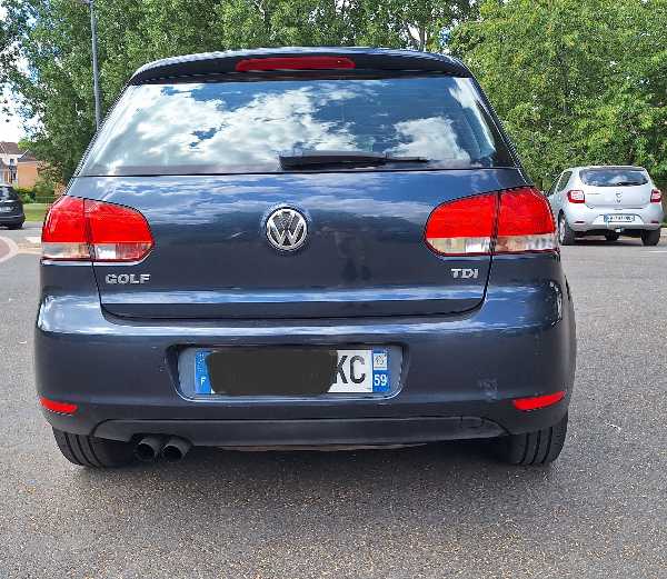 Volkswagen Golf VI 2.0 TDI 110 Ttendline manuelle carnet suivi