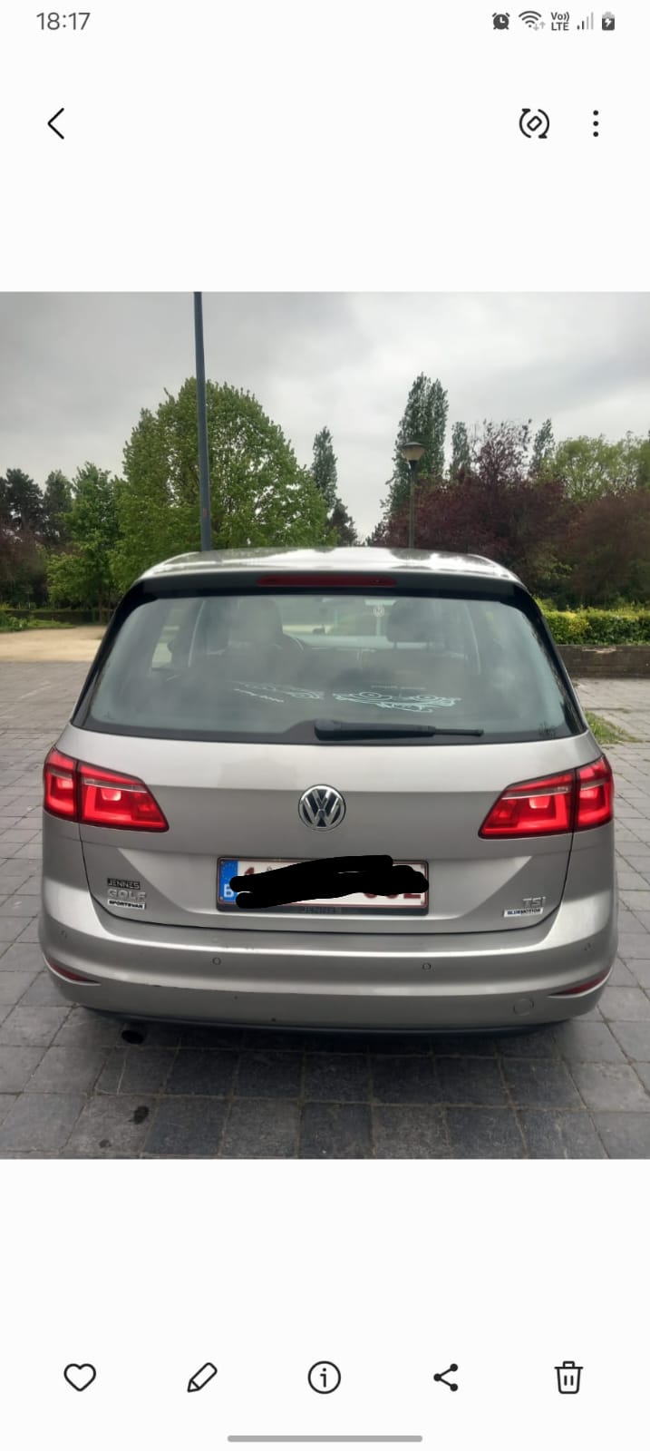 Volkswagen Golf Sportsvan (2) 1.0 TSI 110 BLUEMOTION TECHNOLOGY TRENDLINE BV6