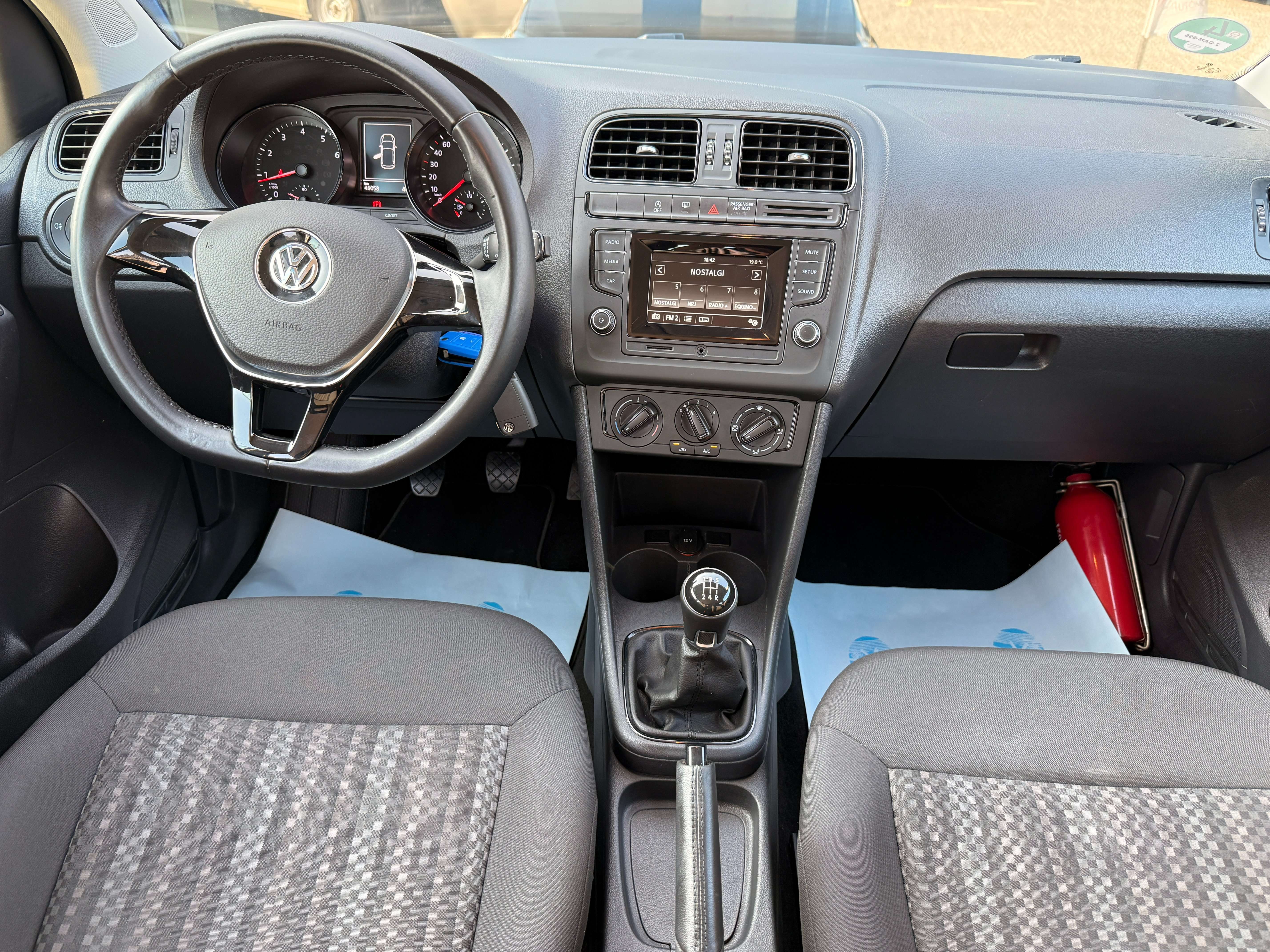 Volkswagen Polo 1.0i*Trendline*Garantie 12 Mois*Airco*Ecran*Euro6b