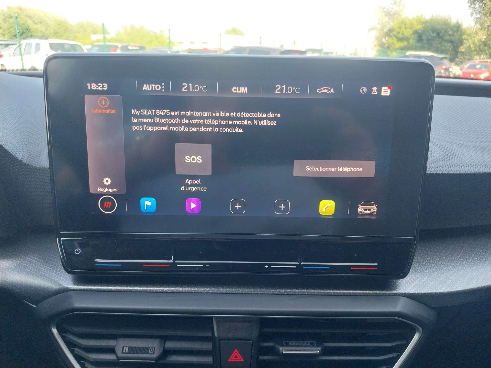 SEAT Leon 1.0 EcoTSI:GPS/CLIM/BLUTOOTH/GARANTIE/