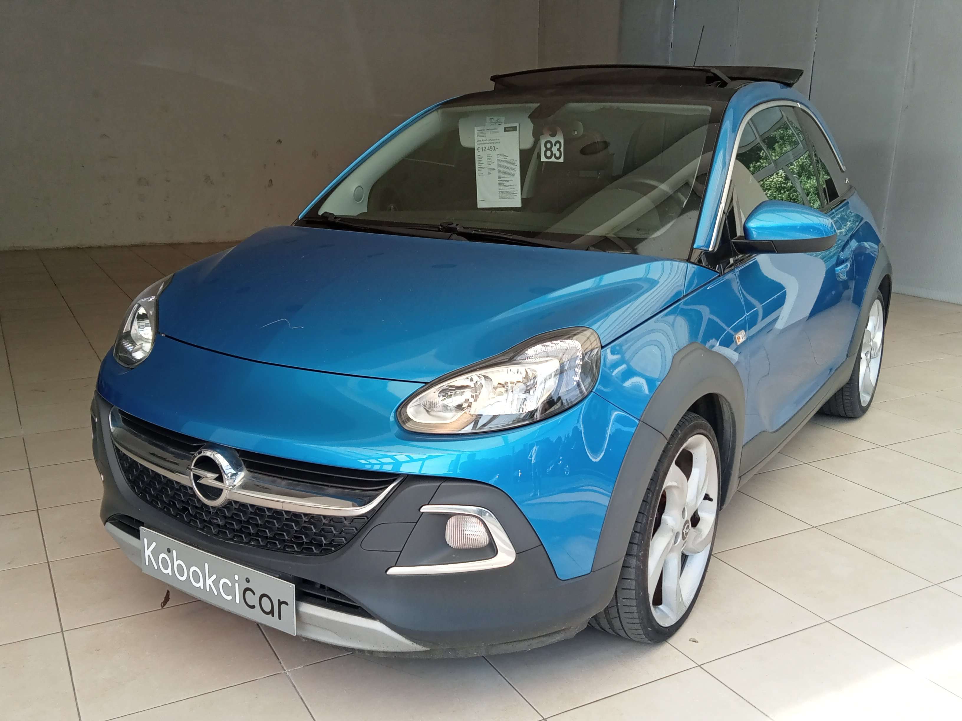 Opel Adam 1.2 Twinport 70cv/TOIT OUVRANT/GPS/CAPTEURS /TEL