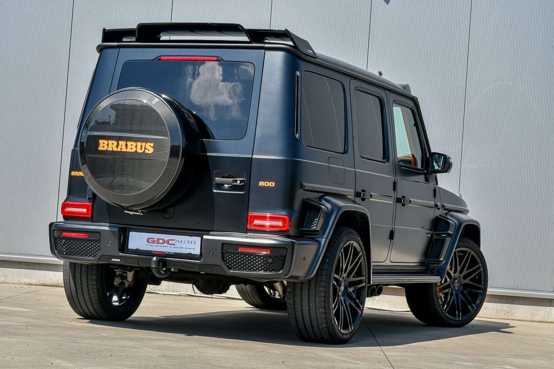 Mercedes-Benz G 63 AMG BRABUS 800 AMG I HERMES ORANGE I FULL LEATHER PACK
