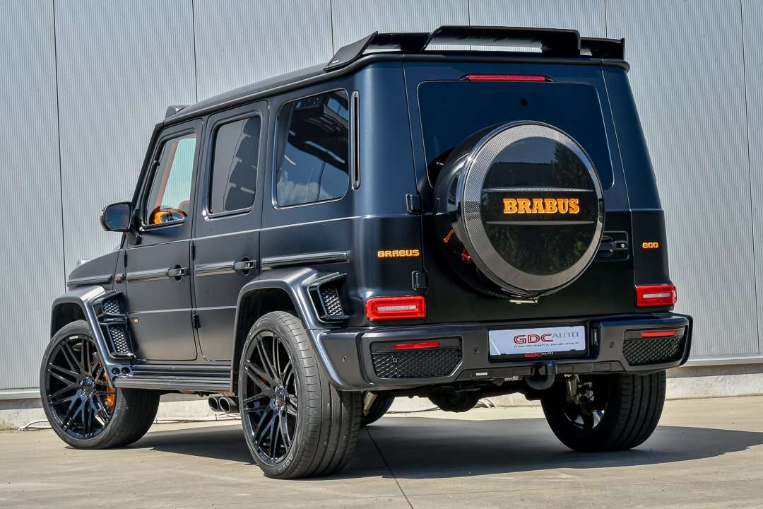 Mercedes-Benz G 63 AMG BRABUS 800 AMG I HERMES ORANGE I FULL LEATHER PACK