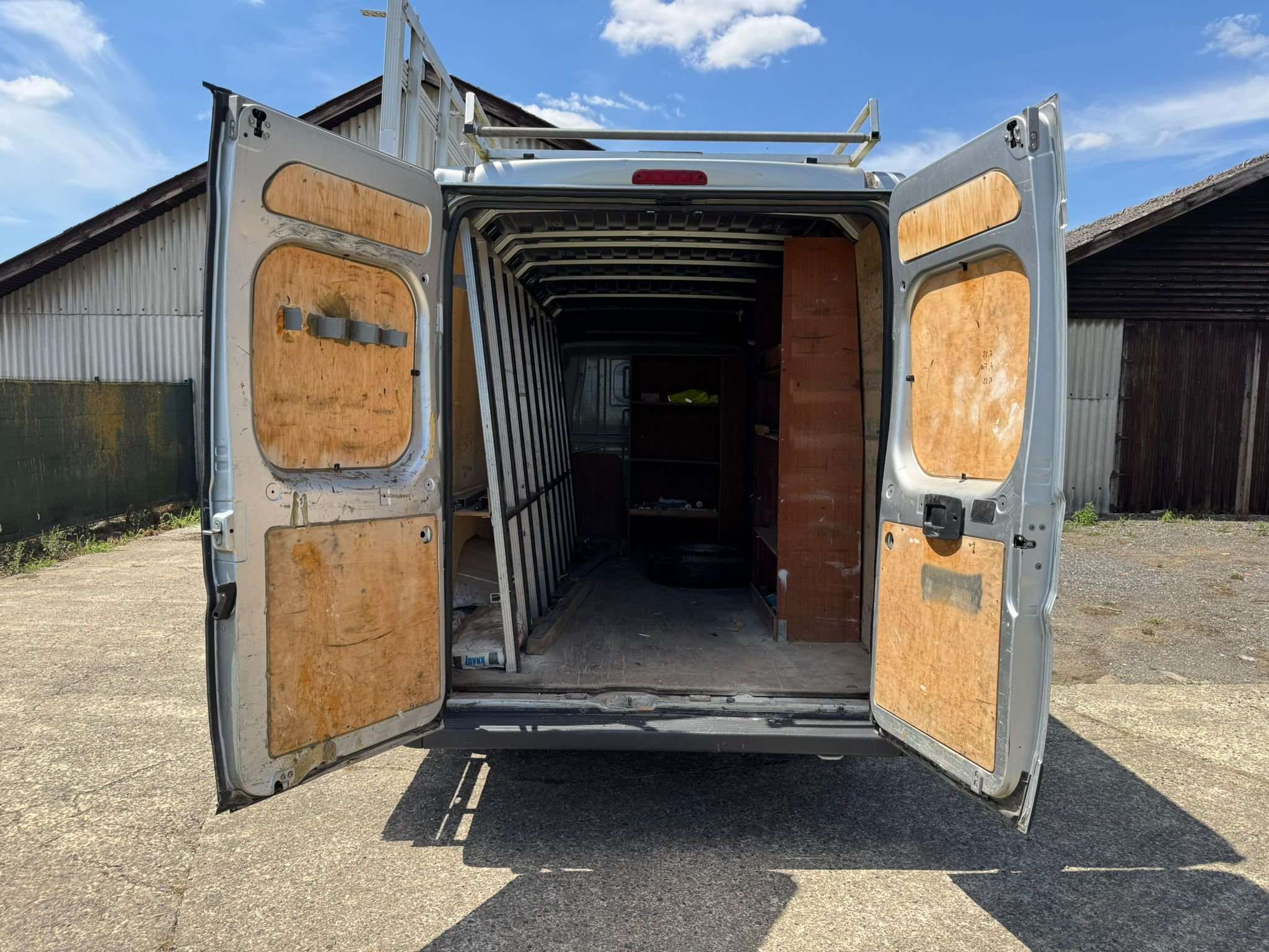Fiat Ducato 2.3 Multijet L3-H2 GALERIE LATERALE CHASSIS/TVAC