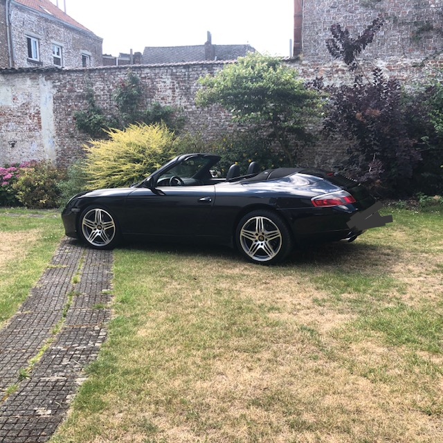 Porsche 996 Cab de 1999, moteur neuf avec facture