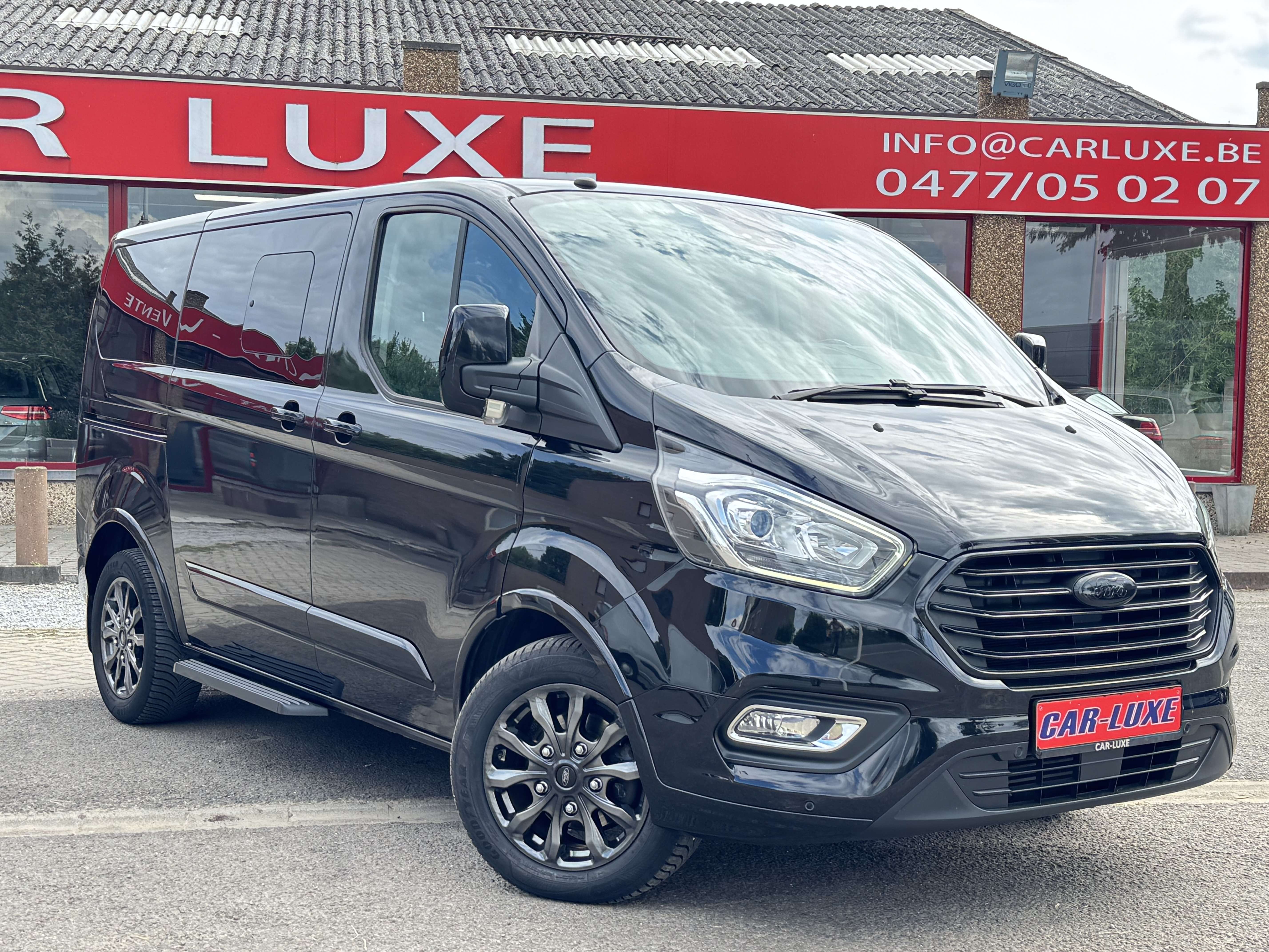 Ford Tourneo Custom 2.O  TITANIUM 9PLACES CAM LED GPS GARANTIE1AN