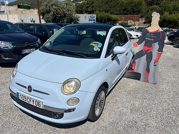【FIAT500】 2013 Fiat 500 with 17x7.5 35 Competizione CV2 and 215/40R17