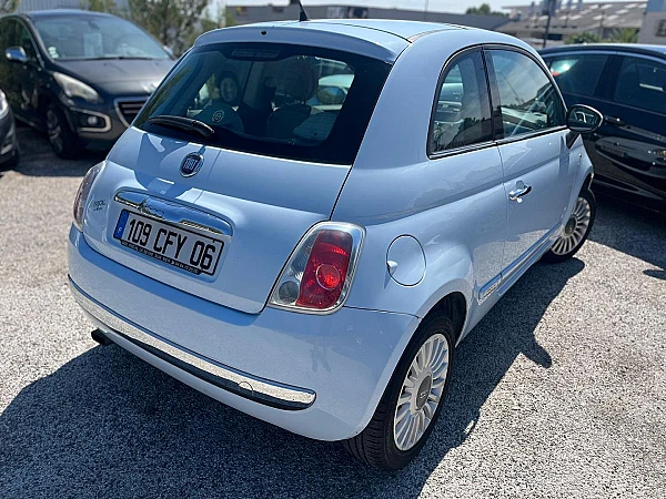 【FIAT500】 Fiat 500 1.2 8V 69CH LOUNGE - France - CarToBike
