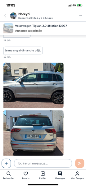 Volkswagen Tiguan II (2) 2.0 TDI 150 DSG7