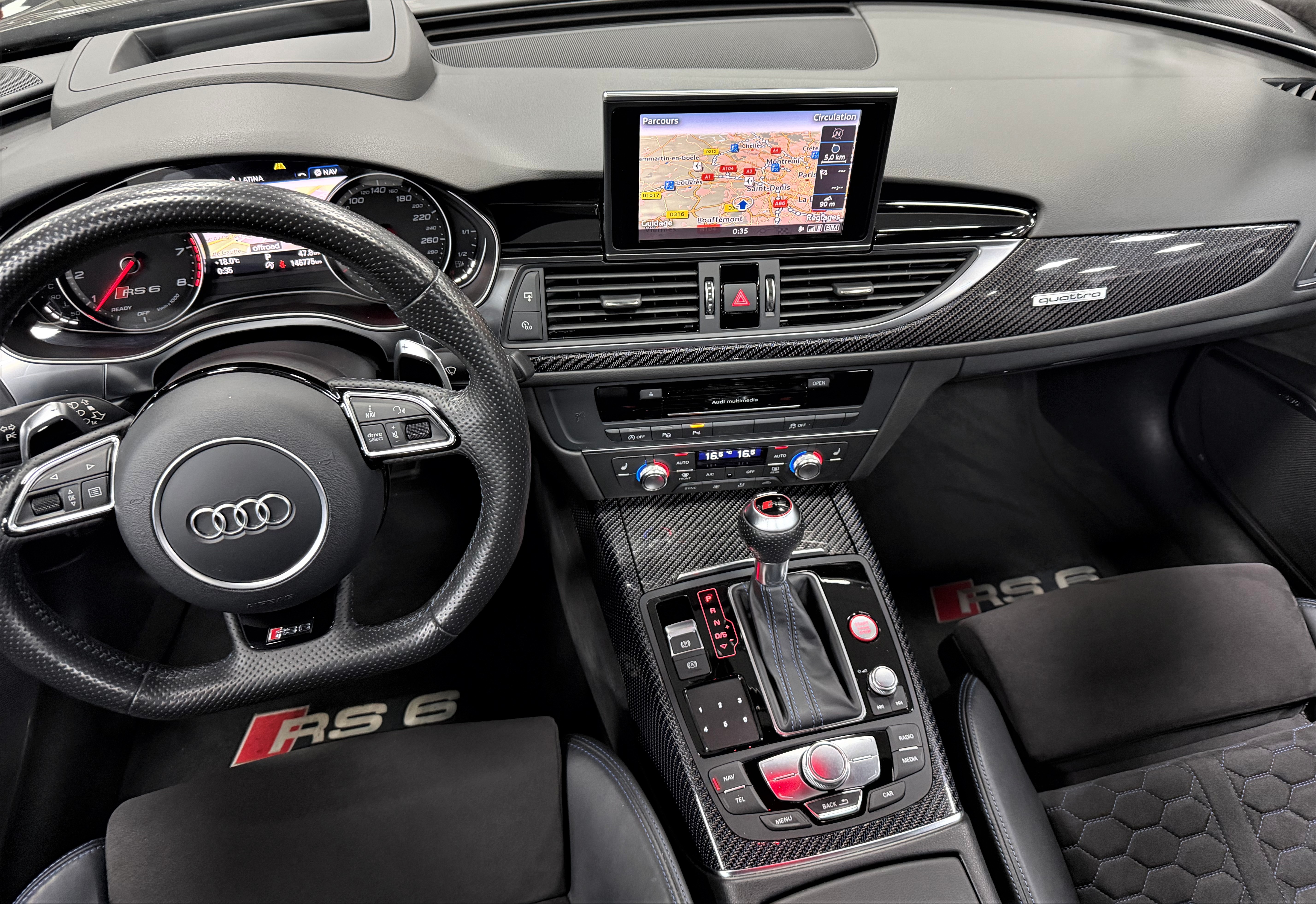 Audi RS6 III (2) AVANT V8 TFSI 605 PERFORMANCE QUATTRO DYNAMIC+