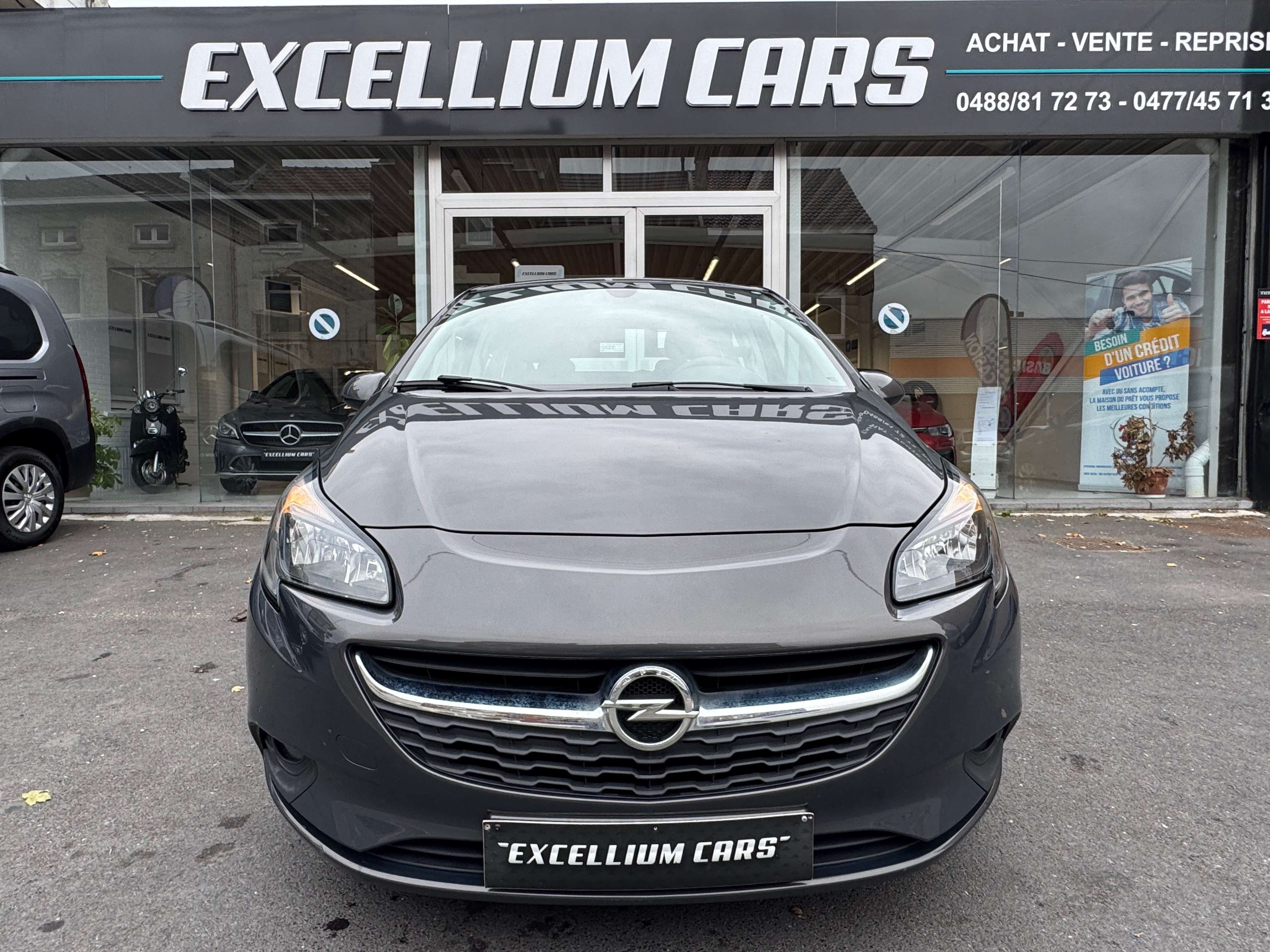 Opel Corsa 1.2i Gris Nardo 5porte Jante Airco Vitres Elect Tres Propre Er6B Carnet Garantie 1 ans
