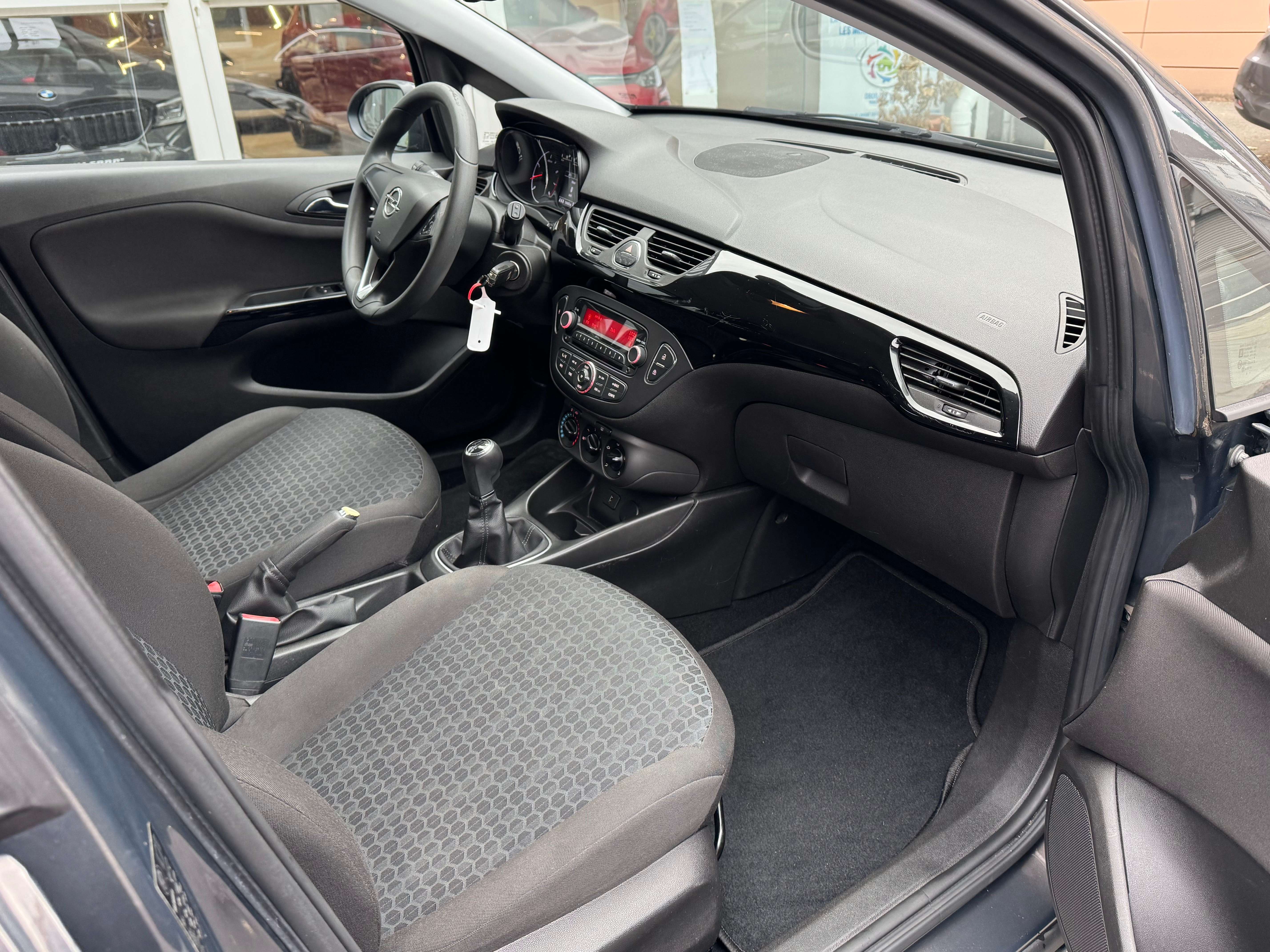 Opel Corsa 1.2i Gris Nardo 5porte Jante Airco Vitres Elect Tres Propre Er6B Carnet Garantie 1 ans