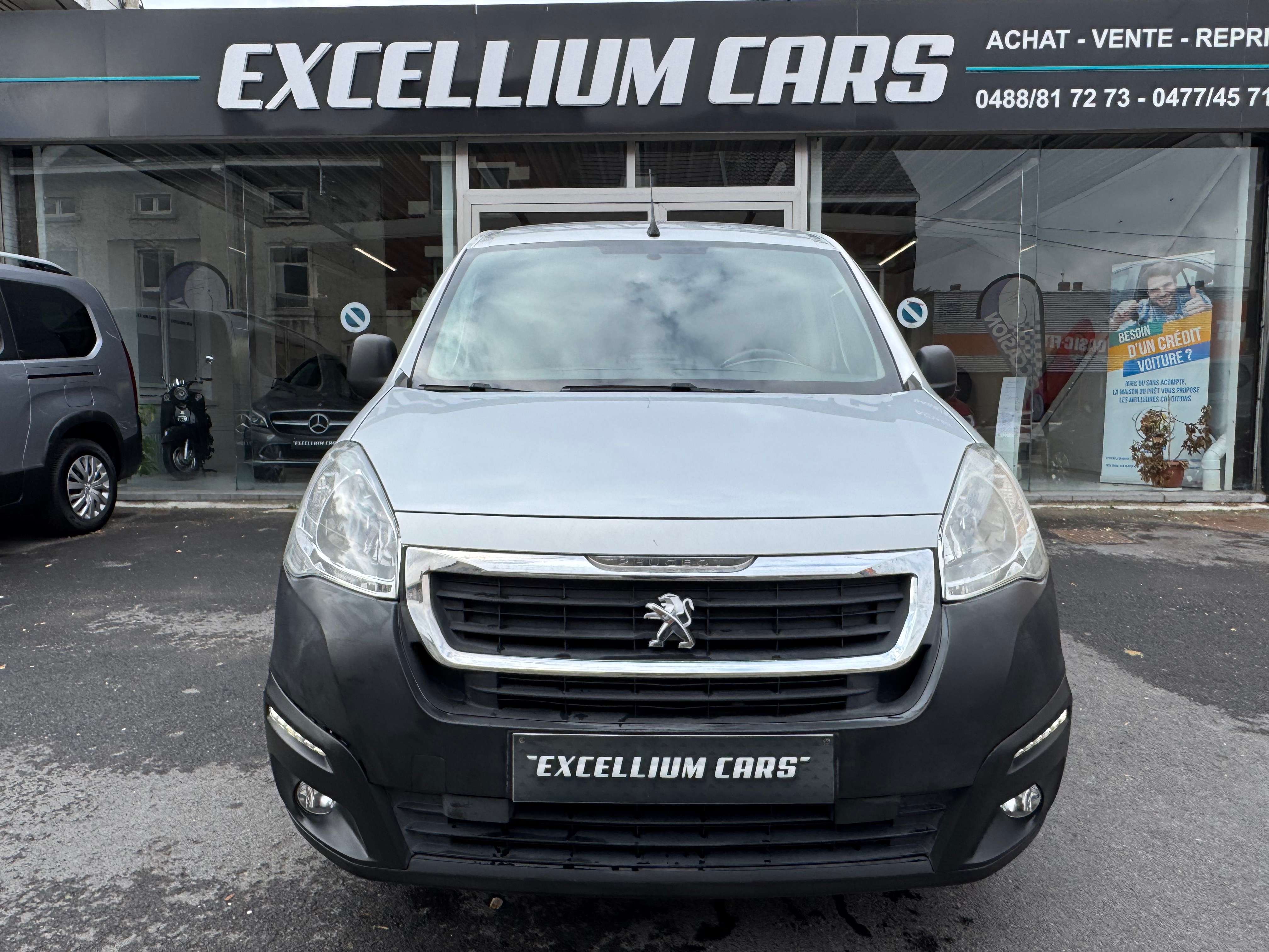 Peugeot Partner Utilitaire 1.6 BlueHDi Airco Gps 2Place RadarReclt