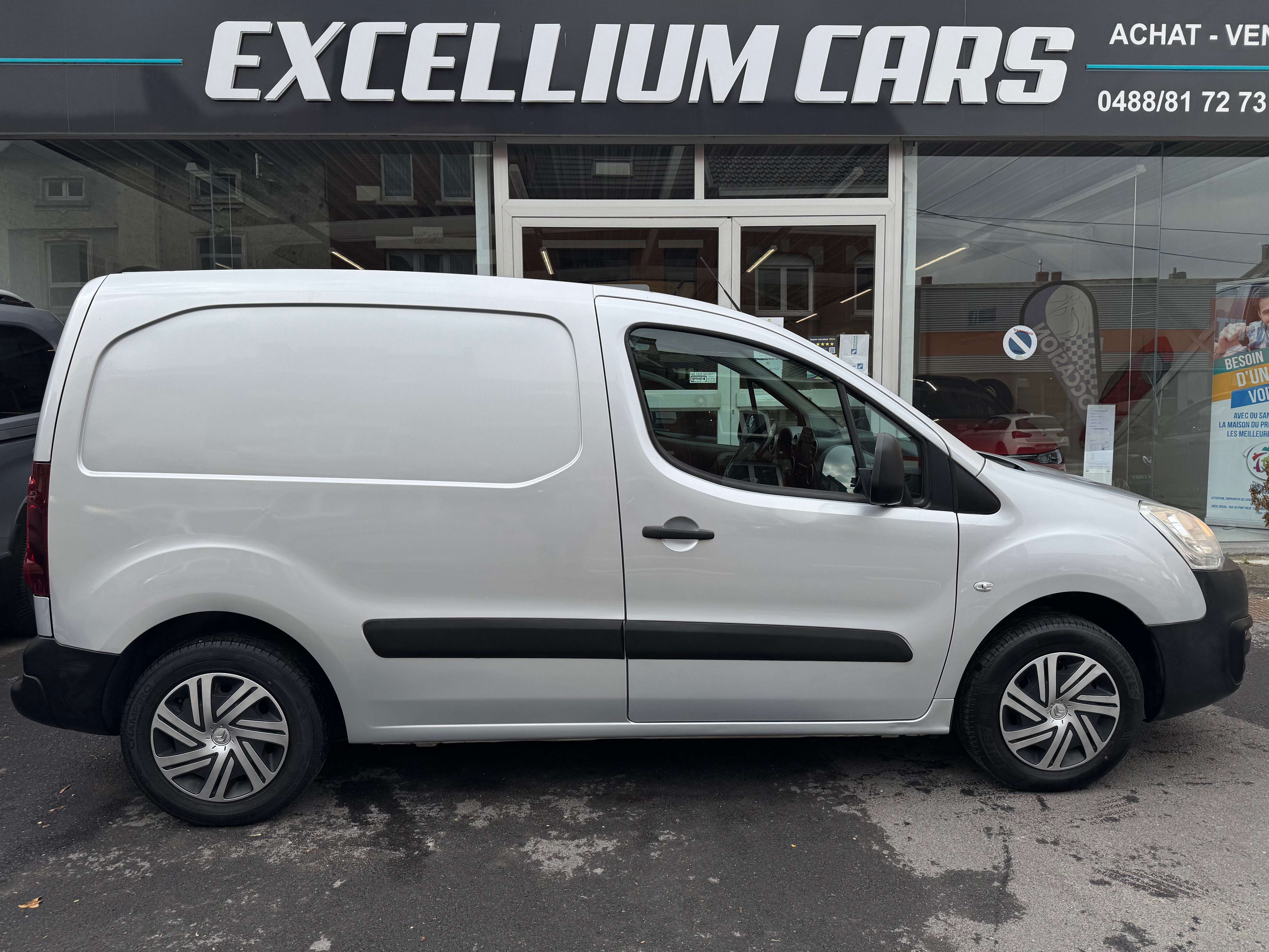 Peugeot Partner Utilitaire 1.6 BlueHDi Airco Gps 2Place RadarReclt