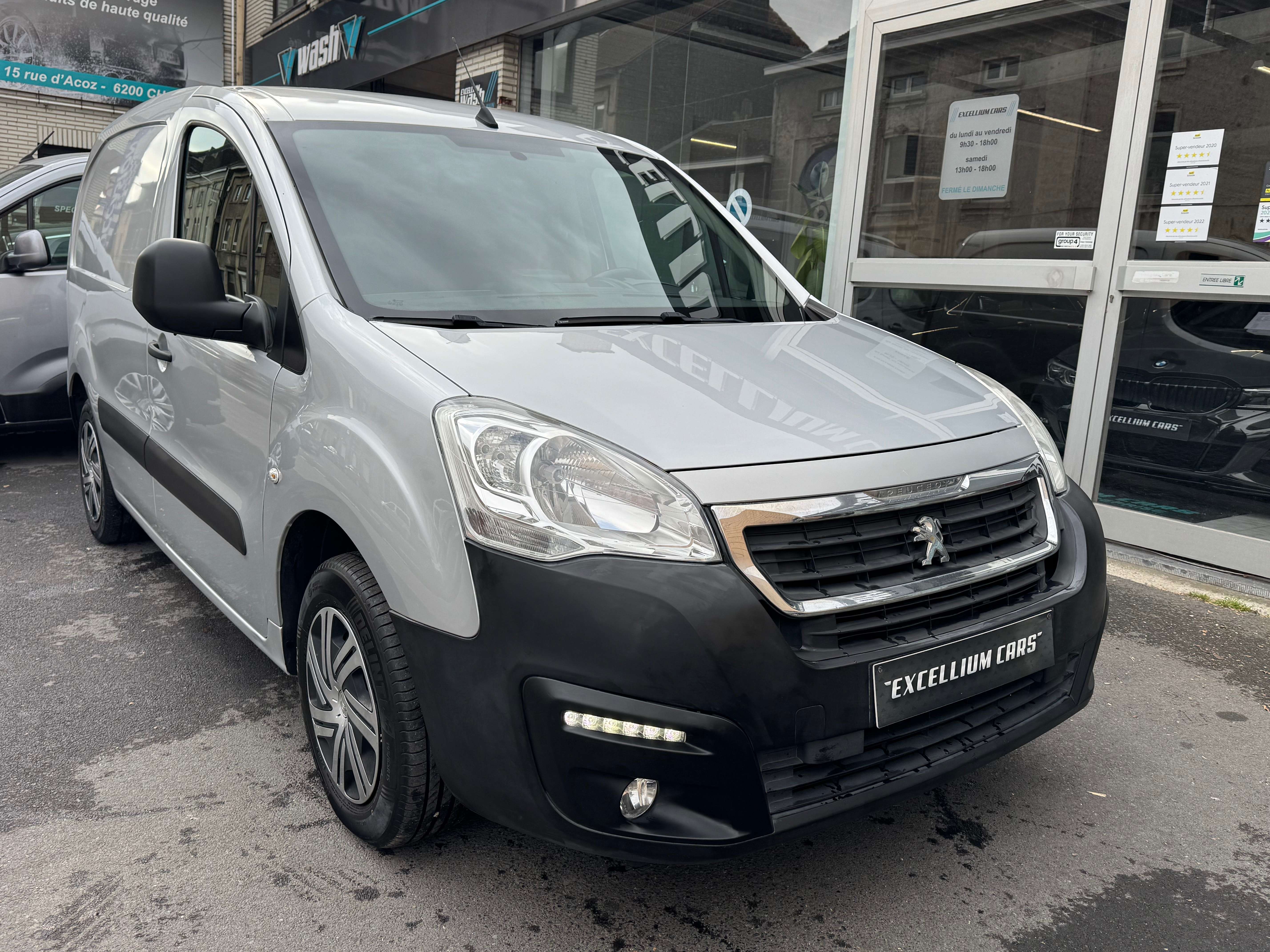 Peugeot Partner Utilitaire 1.6 BlueHDi Airco Gps 2Place RadarReclt