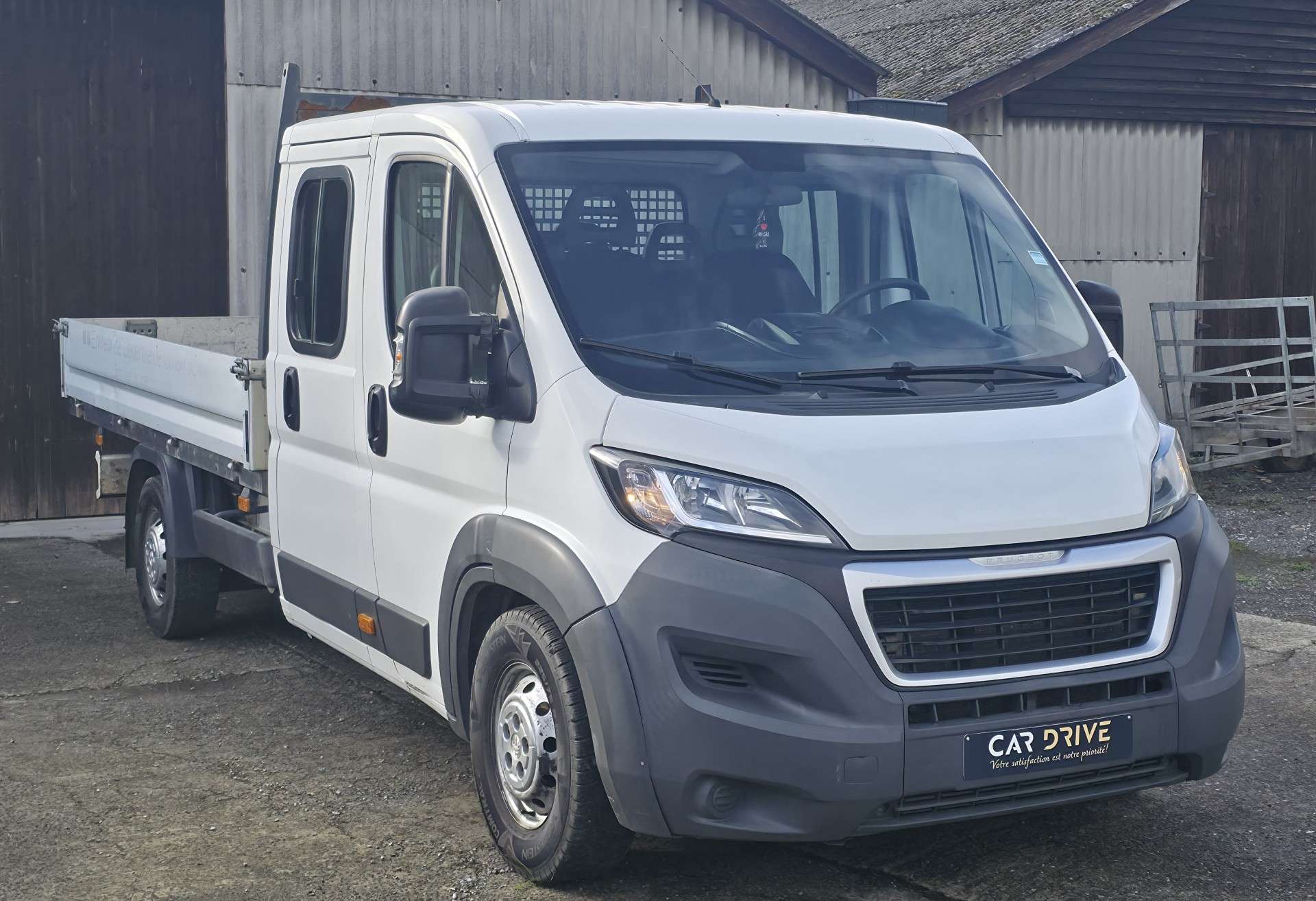 Peugeot Boxer 3.0 D DOUBLE CAB/PLATEAU/BLUETOOTH/ATT REM/TVAC