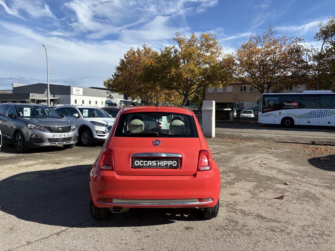 Fiat 500 69CV BVM5 TOIT PANORAMIQUE