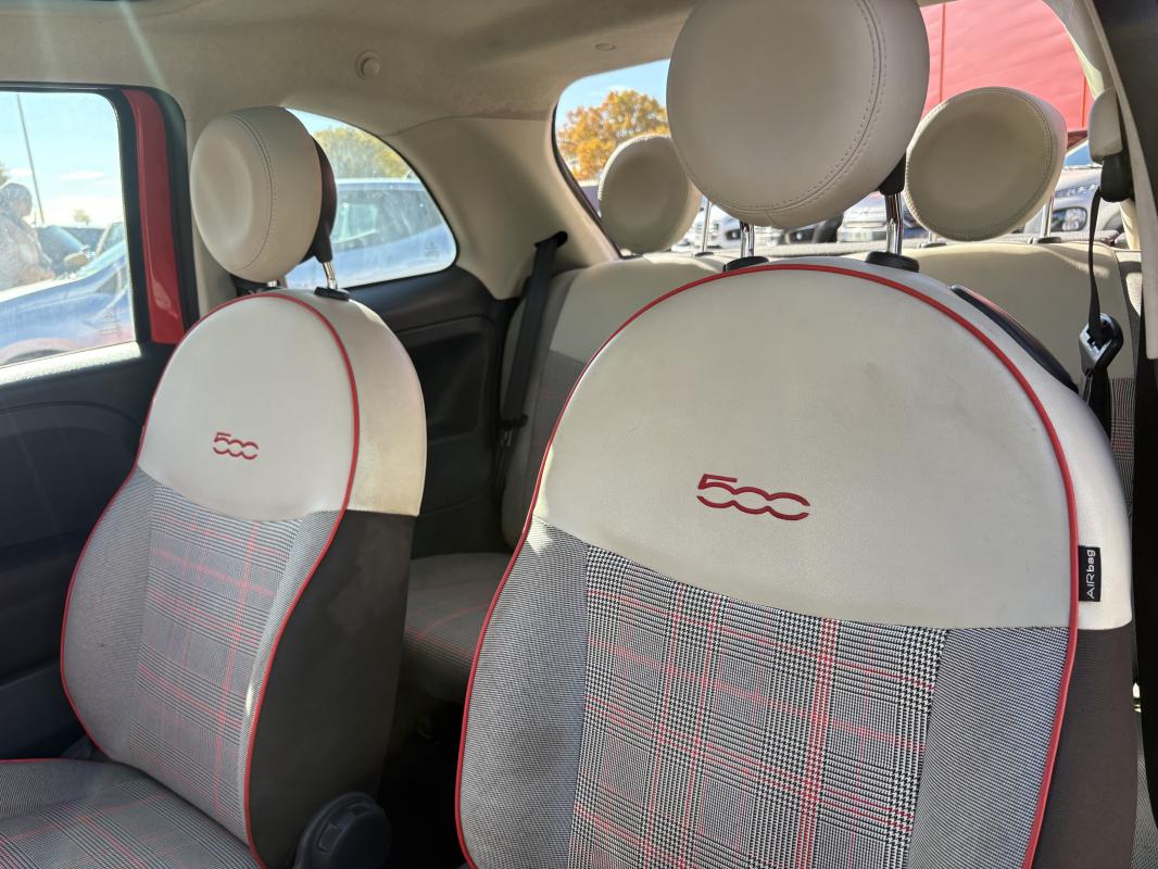 Fiat 500 69CV BVM5 TOIT PANORAMIQUE