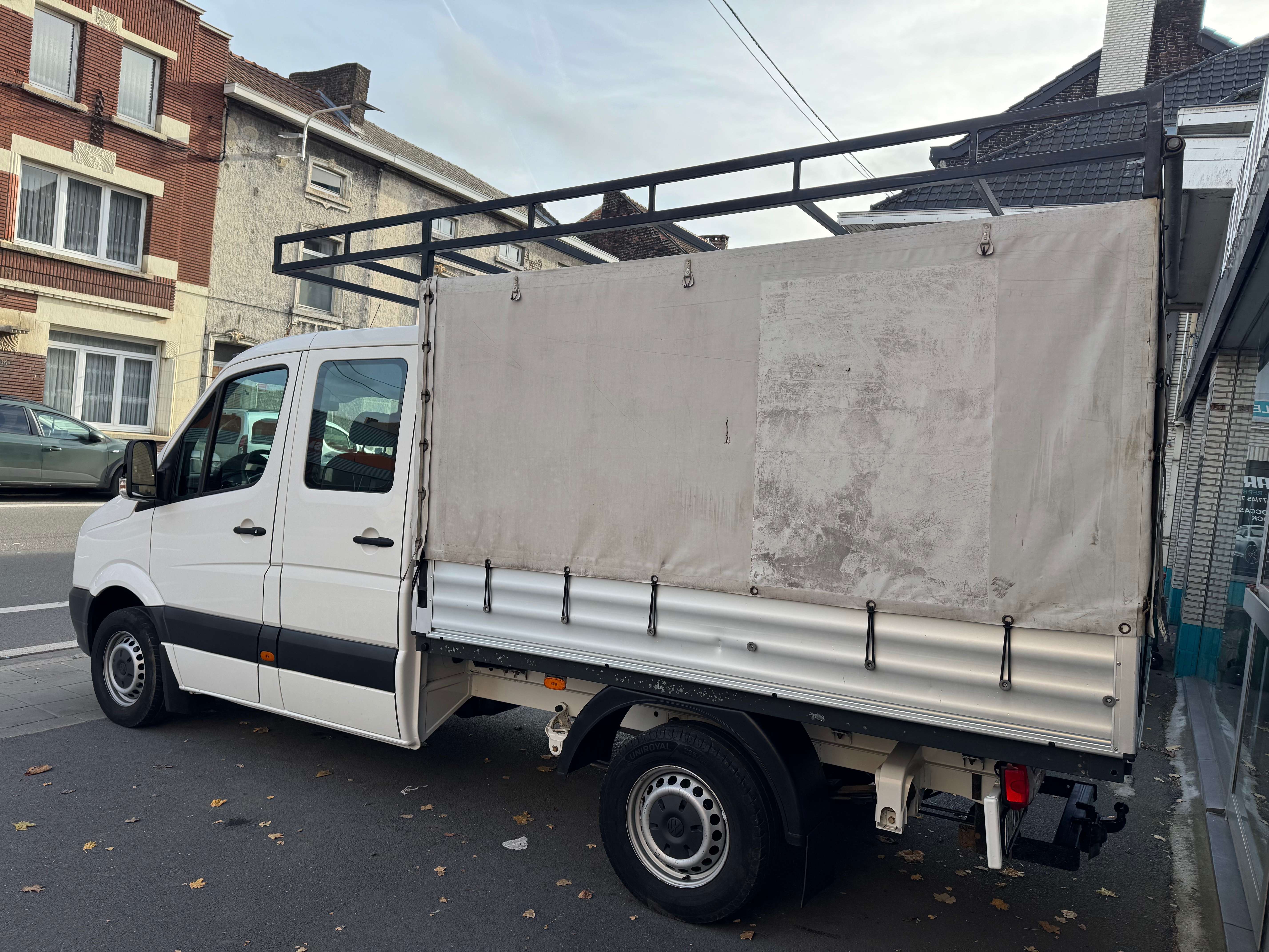 Volkswagen Crafter 2.0 CRTDi Airco 7place Plateau Attache Rec Carnet