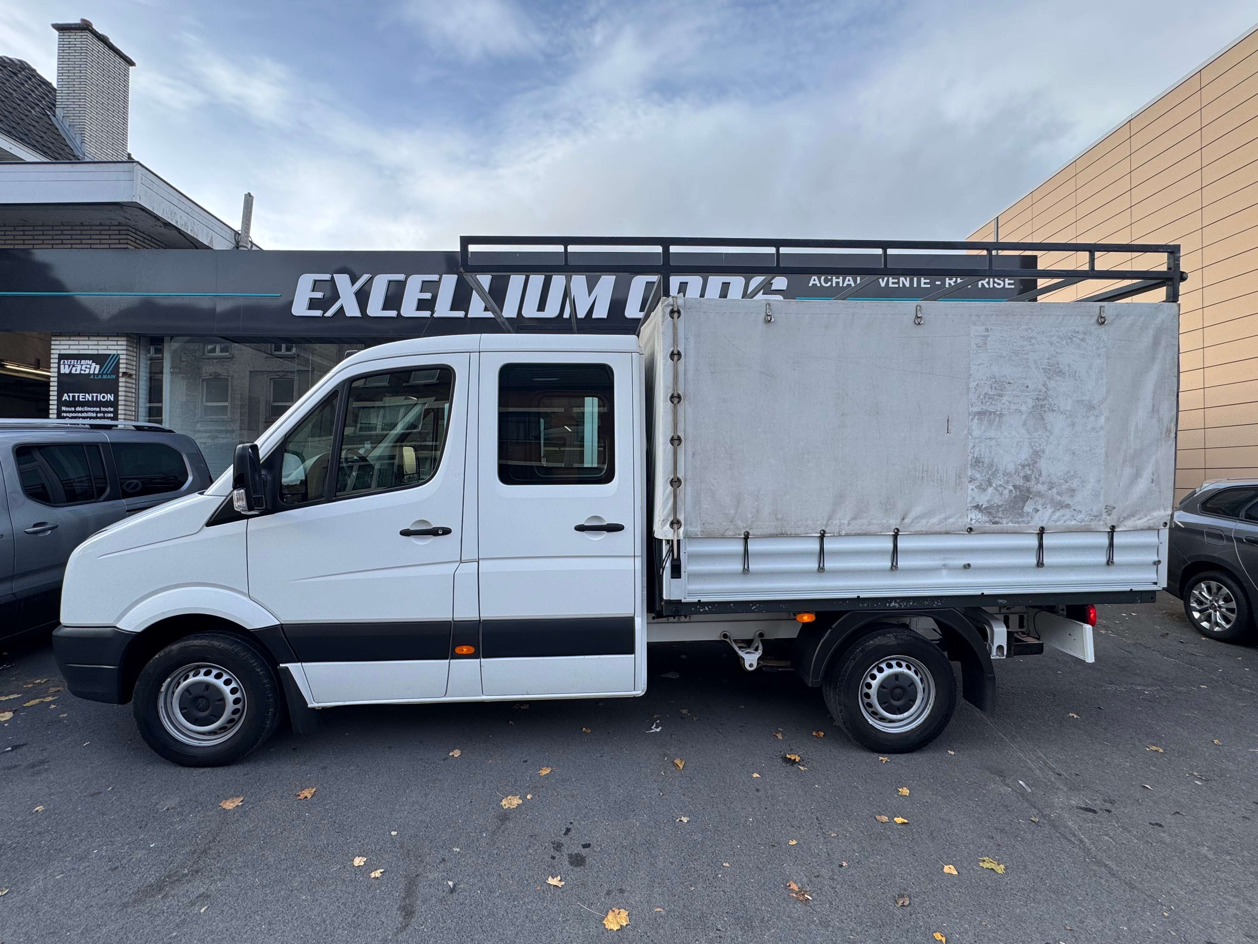 Volkswagen Crafter 2.0 CRTDi Airco 7place Plateau Attache Rec Carnet