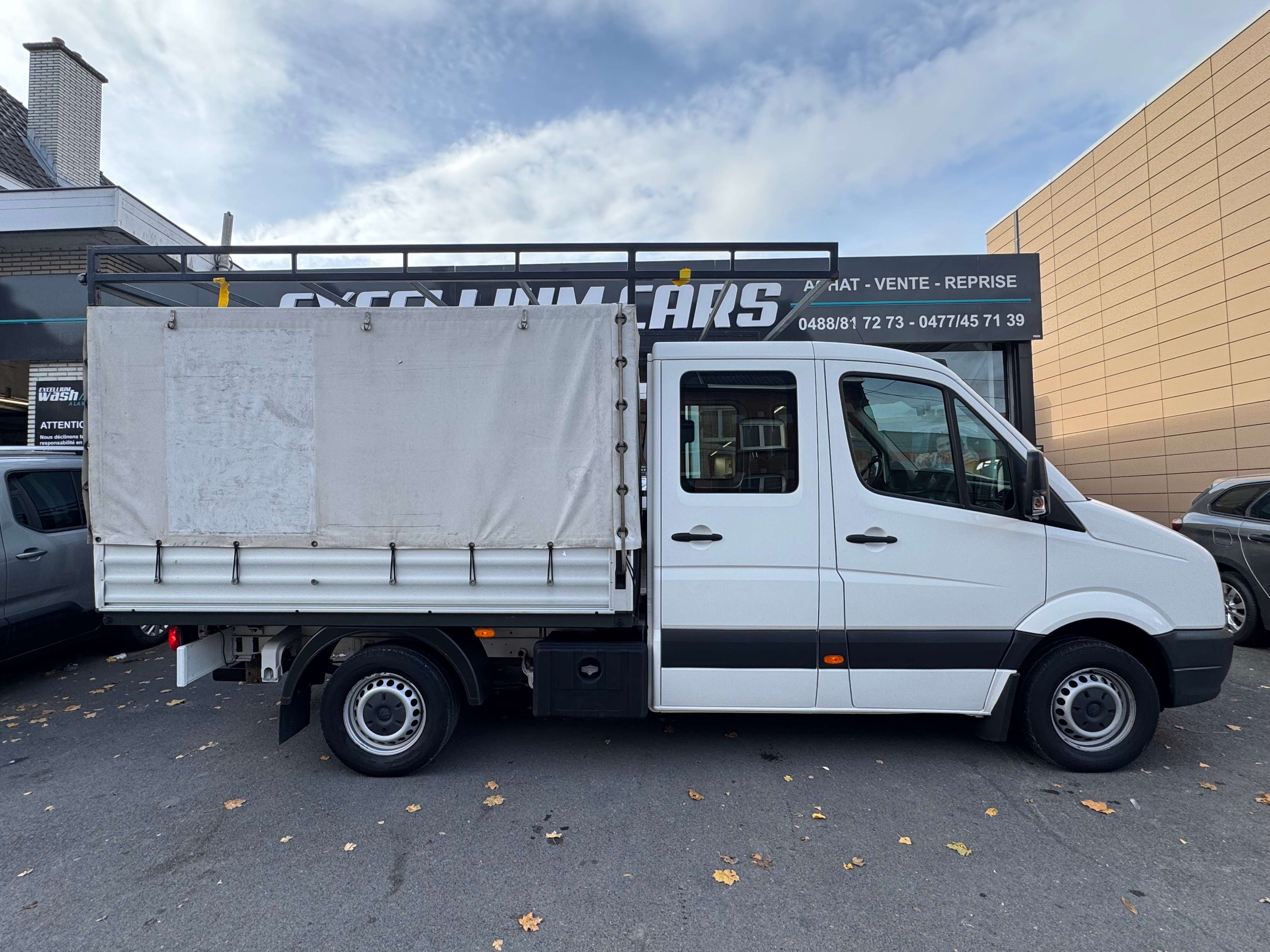 Volkswagen Crafter 2.0 CRTDi Airco 7place Plateau Attache Rec Carnet