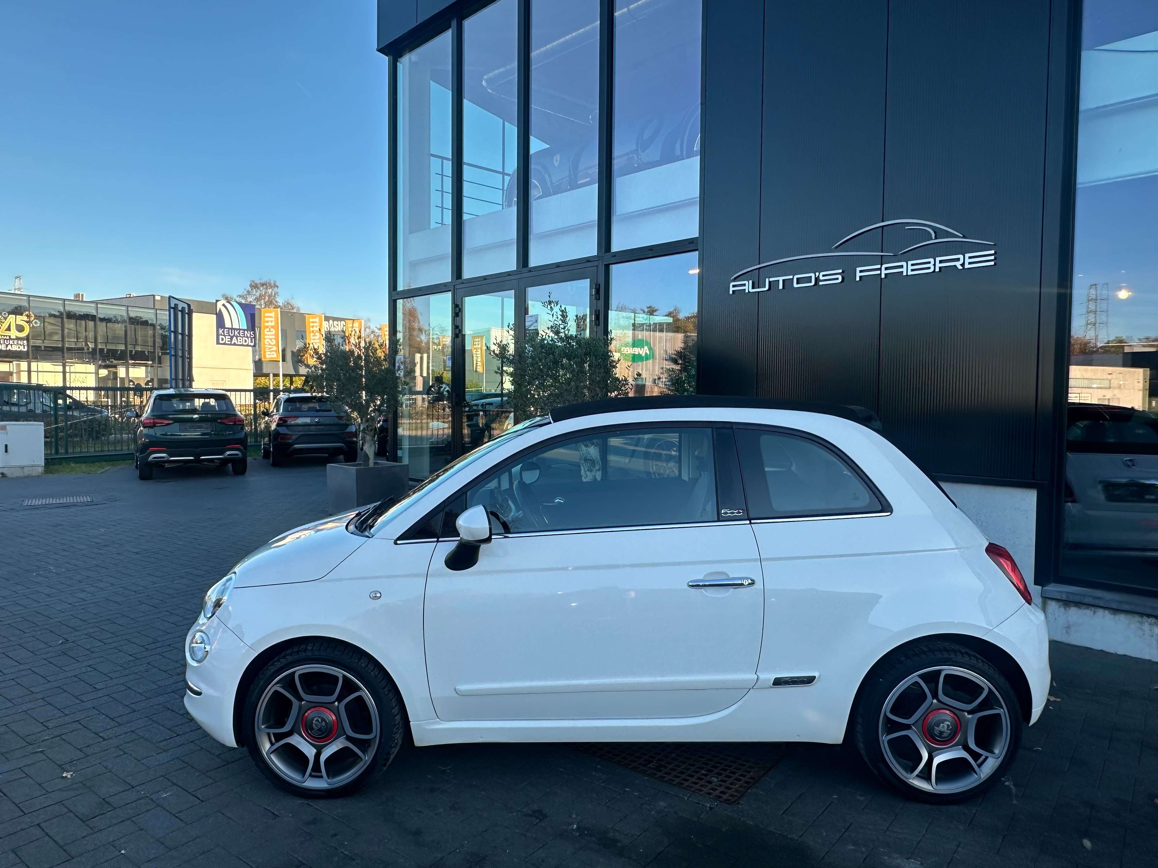 Fiat 500C 1.0i Cabrio Leder Airco Abarth Alu 16" 20000km