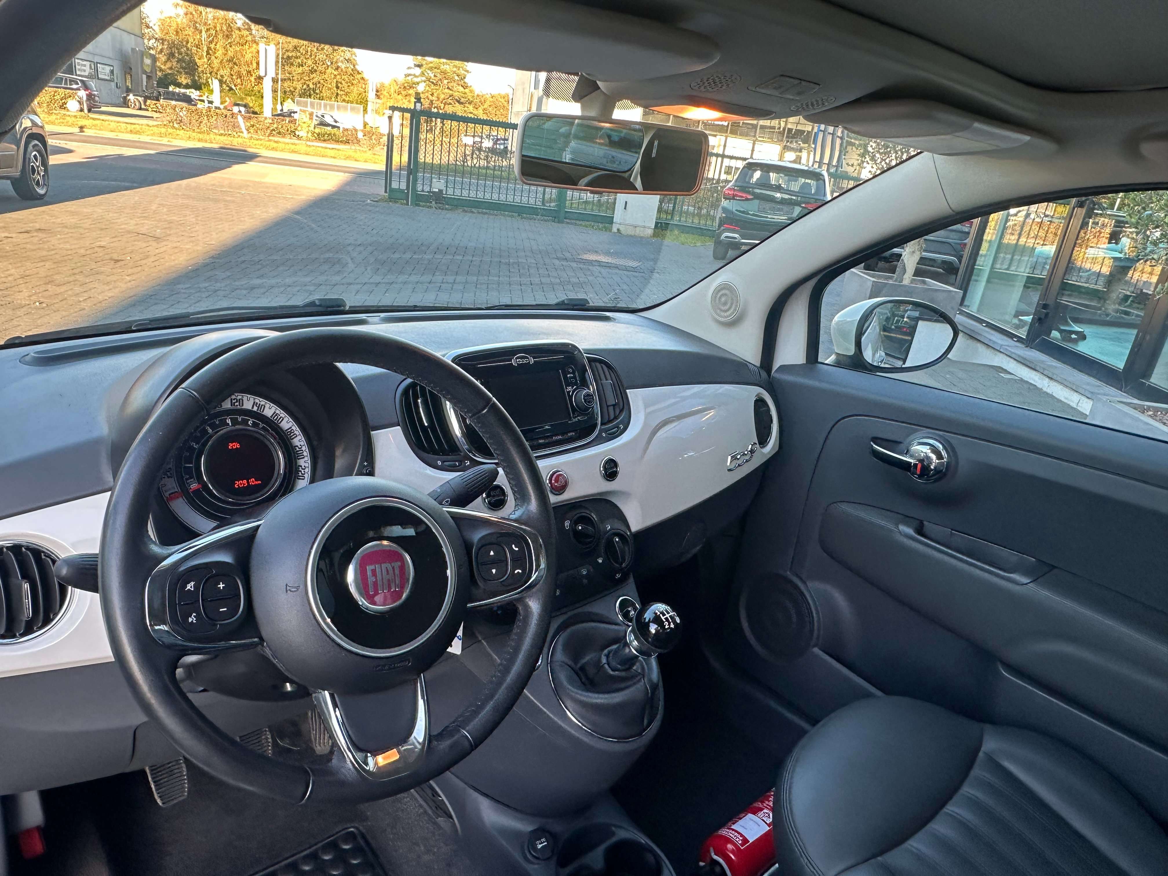 Fiat 500C 1.0i Cabrio Leder Airco Abarth Alu 16" 20000km
