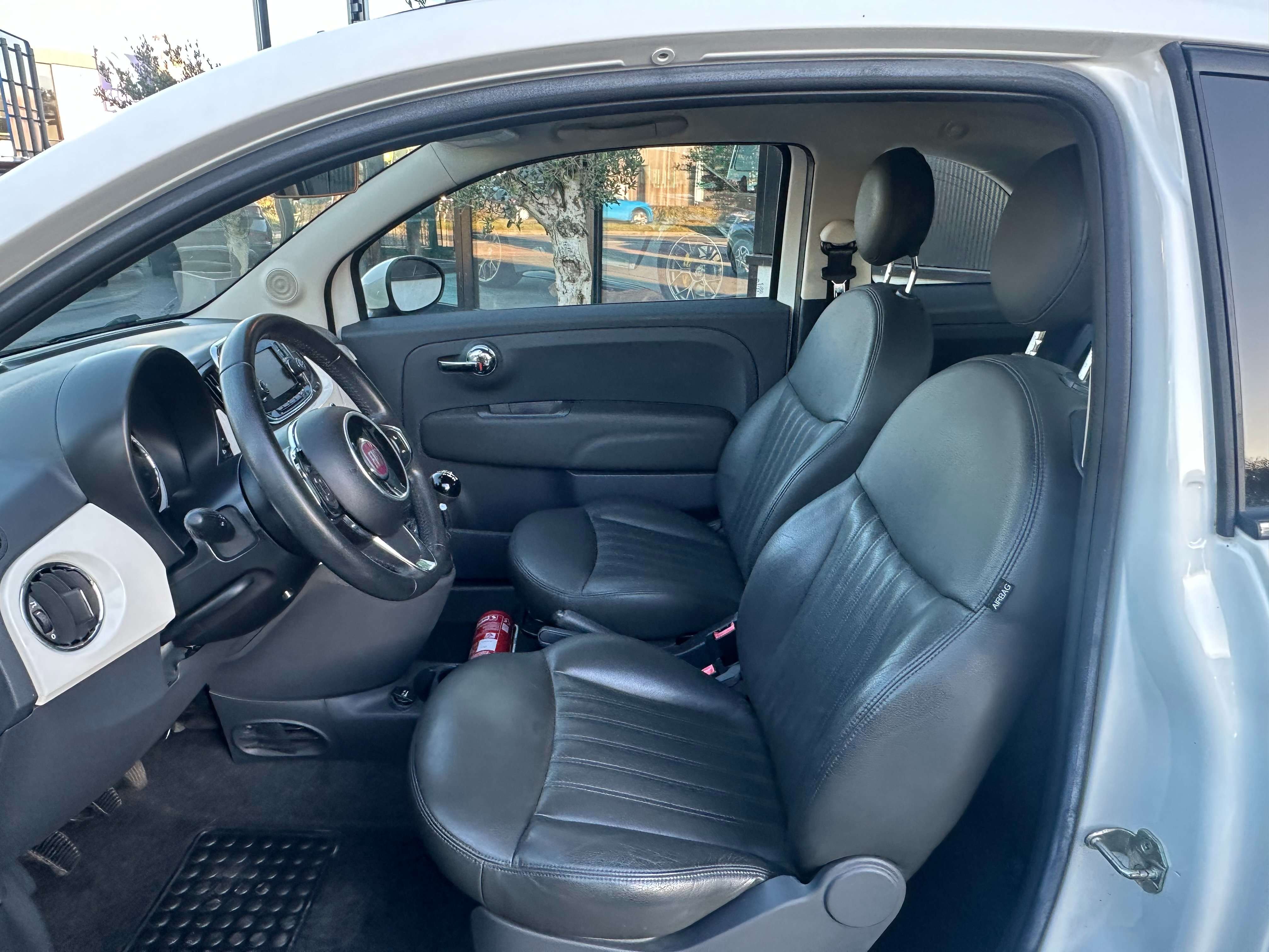 Fiat 500C 1.0i Cabrio Leder Airco Abarth Alu 16" 20000km