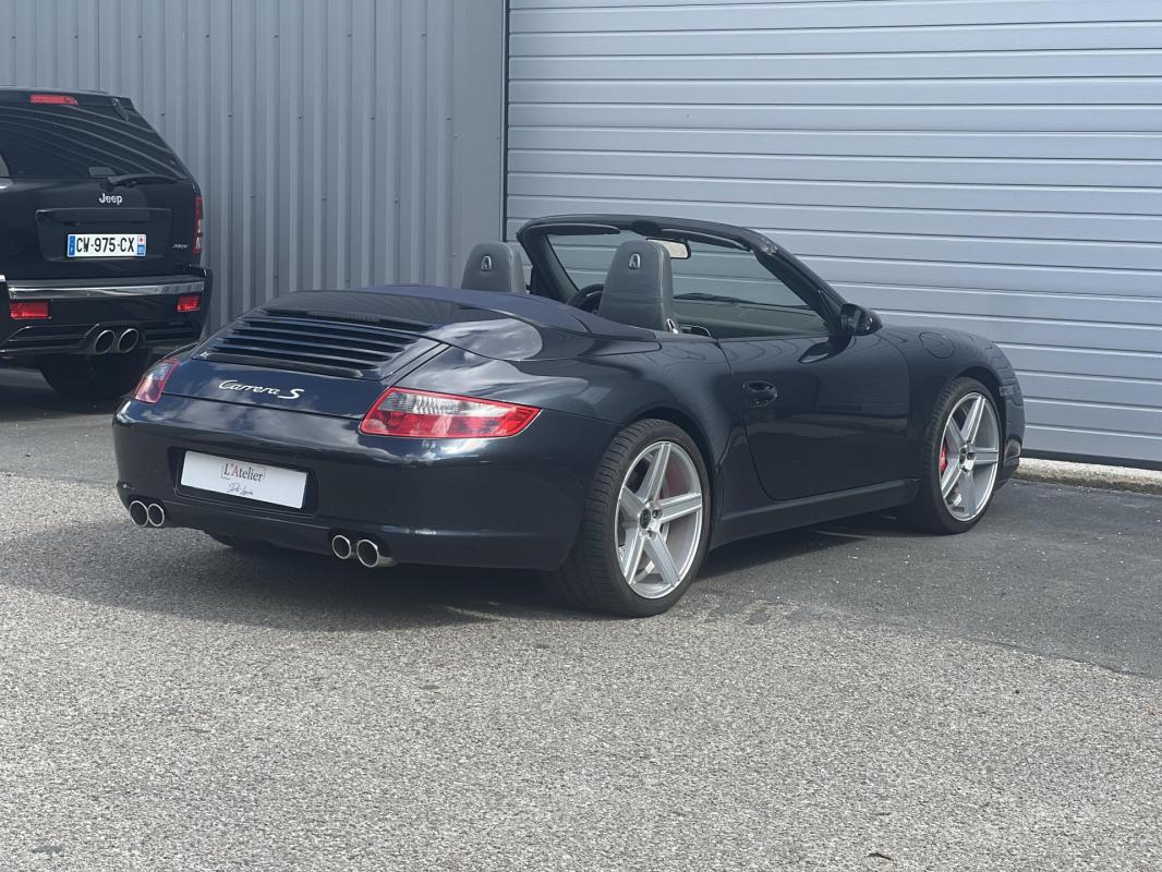 Porsche 911 997 Cabriolet 3.8i Carrera S - Cuir étendu Sièges électriques chauffants Carnet