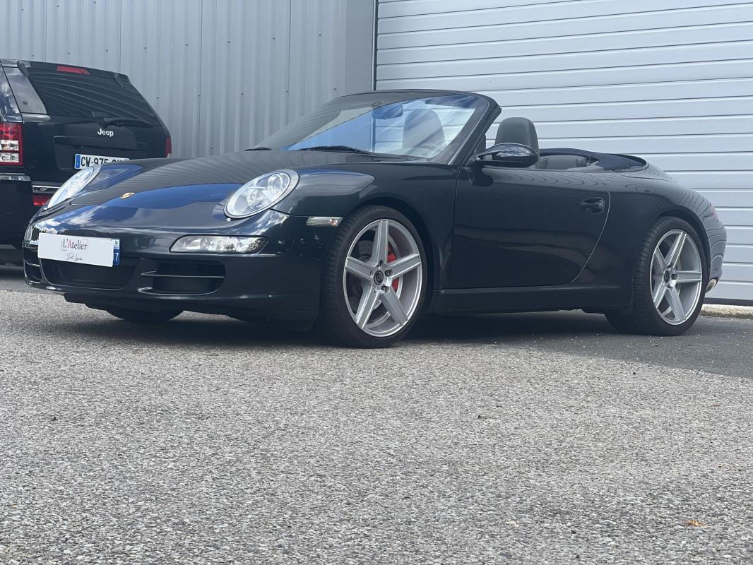 Porsche 911 997 Cabriolet 3.8i Carrera S - Cuir étendu Sièges électriques chauffants Carnet
