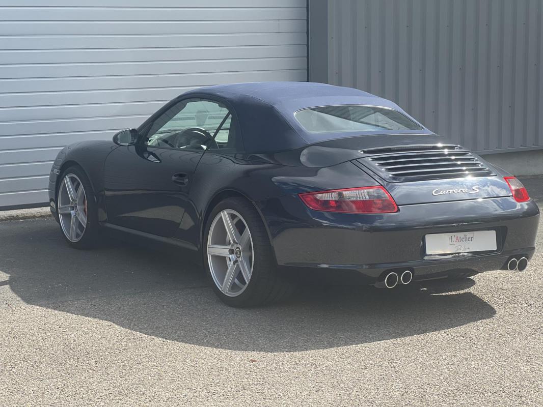 Porsche 911 997 Cabriolet 3.8i Carrera S - Cuir étendu Sièges électriques chauffants Carnet