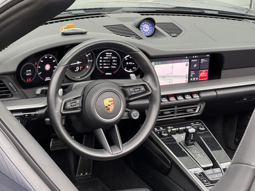 Porsche 911 992 Carrera 4S Cabriolet - Chrono PDLS+ Lift Carnet Suivi Porsche -Immat France
