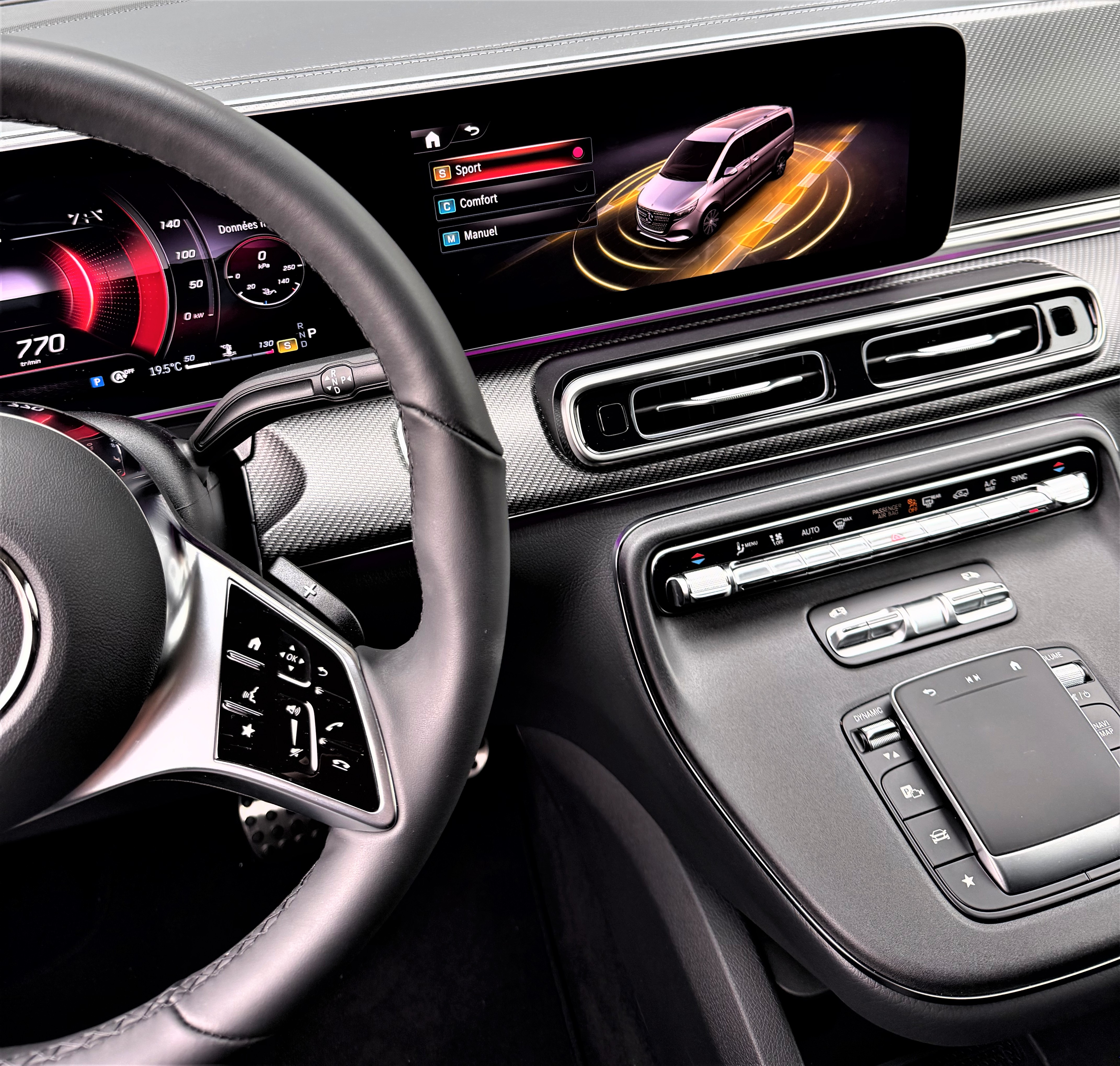 Mercedes-Benz Classe V II (2) LONG 250 d Avantgarde AMG Line Design' New 1er Main