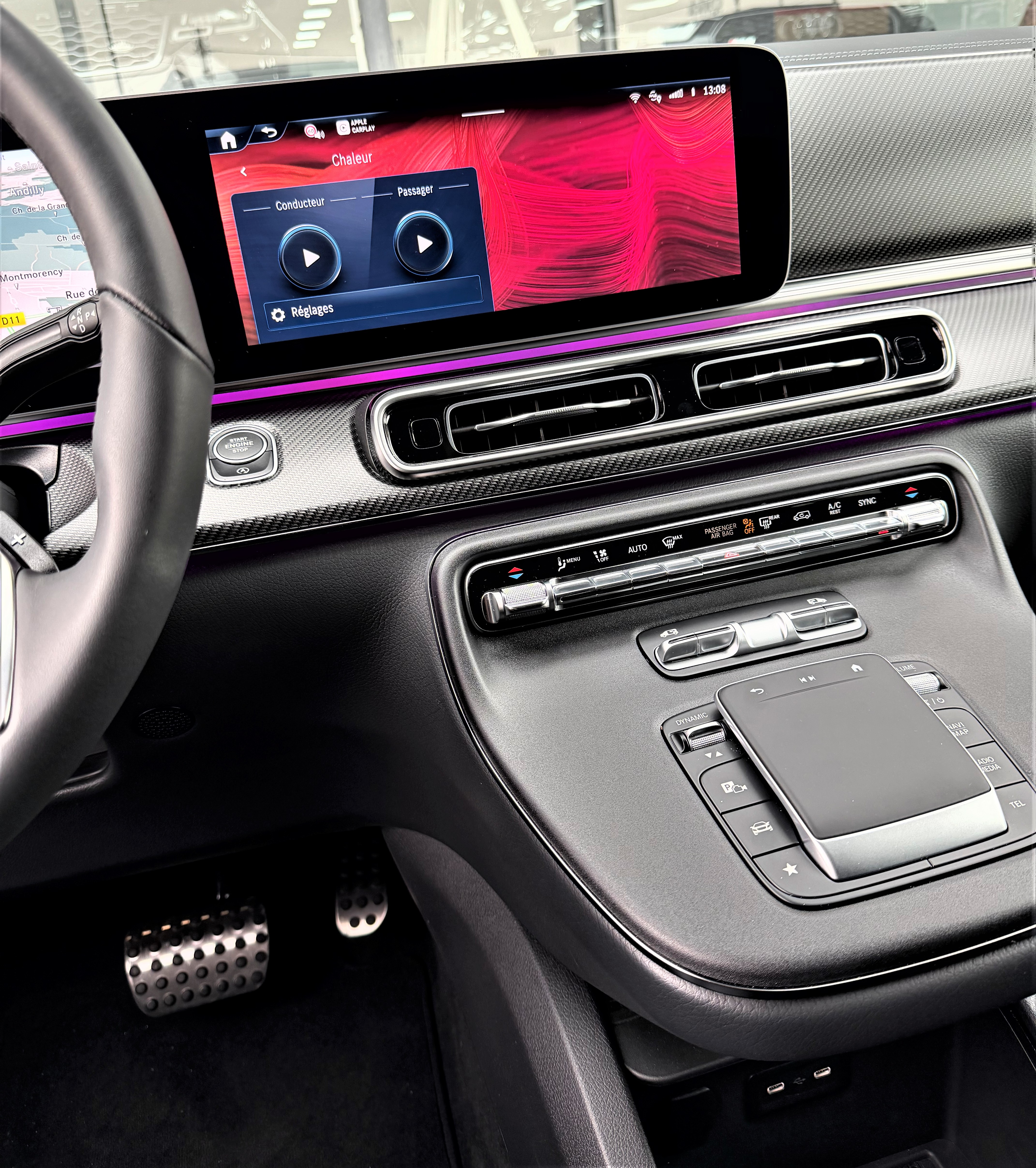 Mercedes-Benz Classe V II (2) LONG 250 d Avantgarde AMG Line Design' New 1er Main