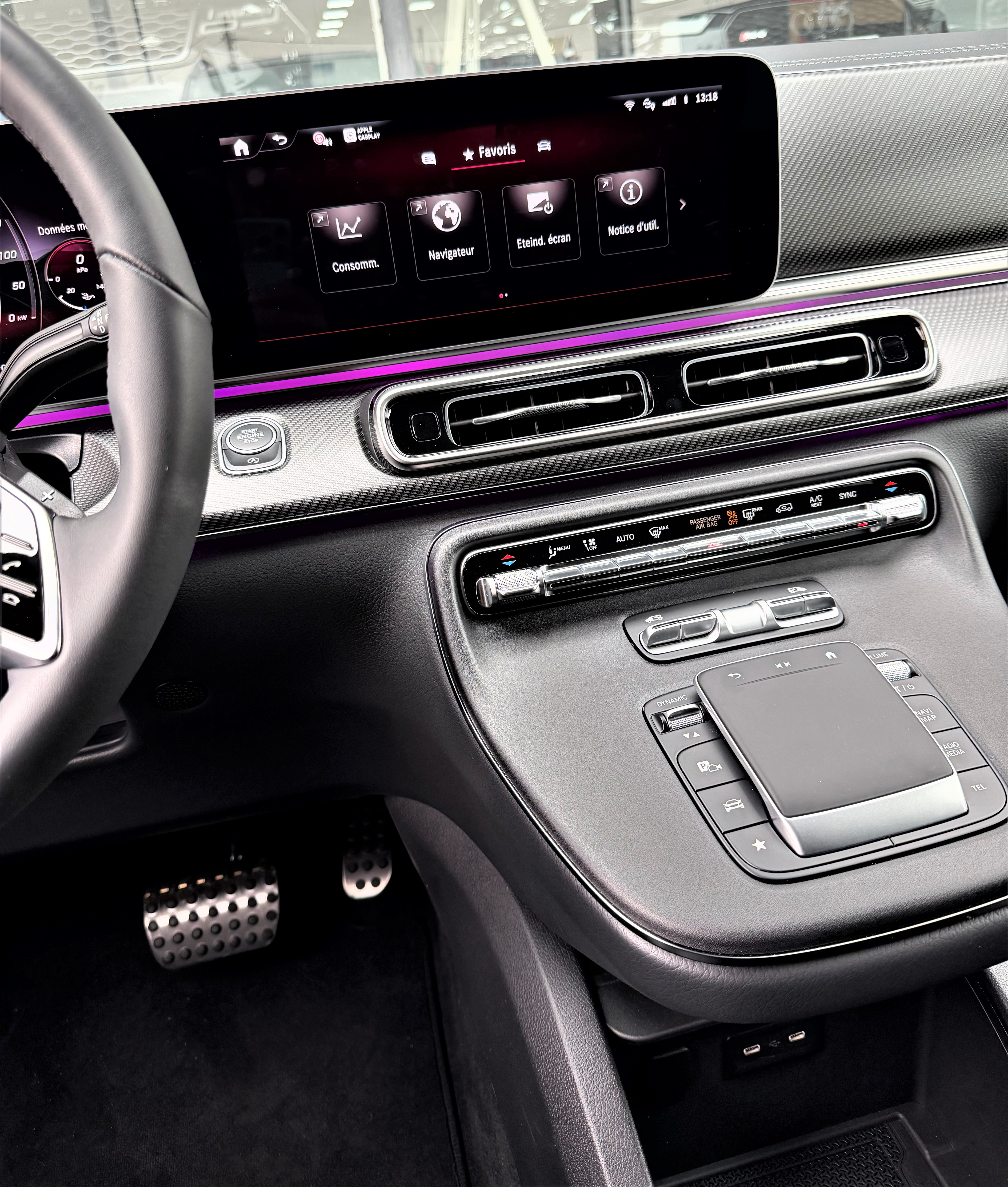 Mercedes-Benz Classe V II (2) LONG 250 d Avantgarde AMG Line Design' New 1er Main