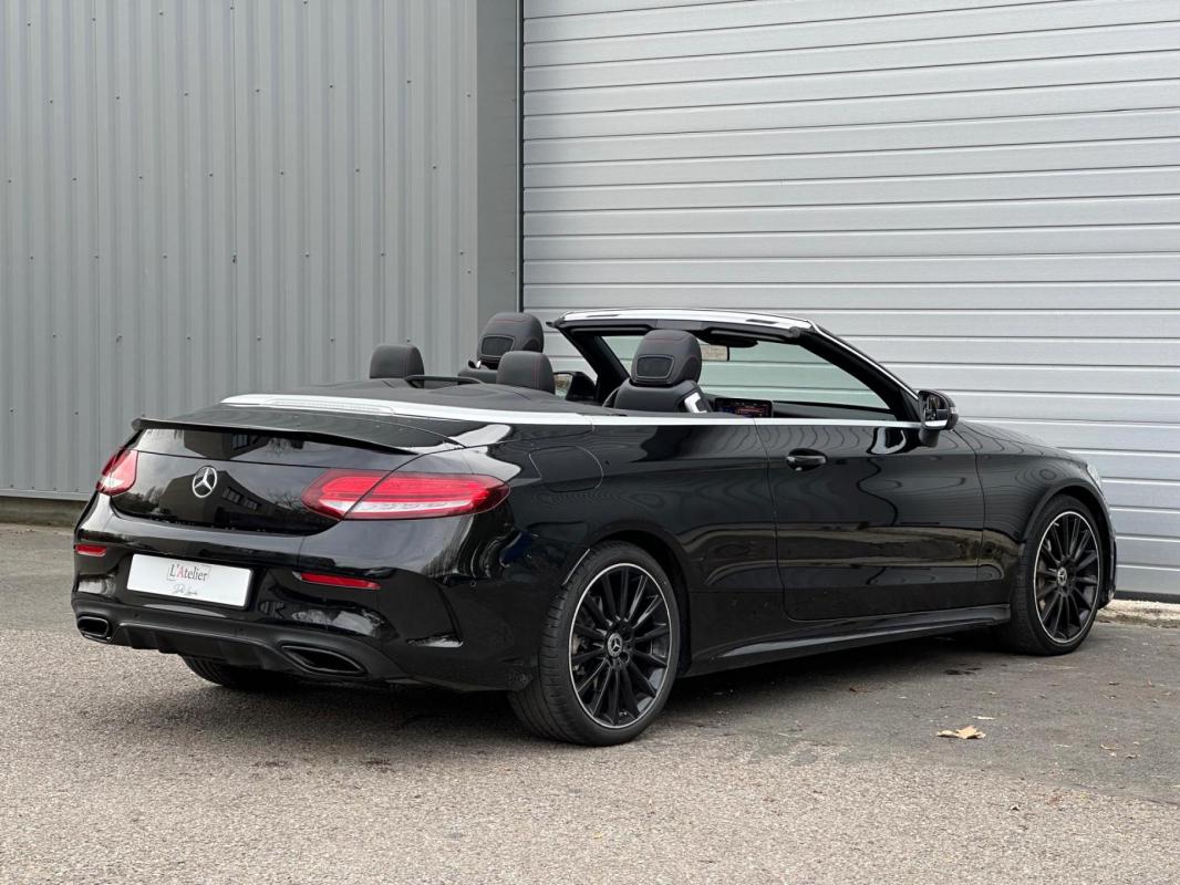 Mercedes-Benz Classe C 200 Cabriolet - AMG Line Sièges Chauffants Burmeister Distronic Pro
