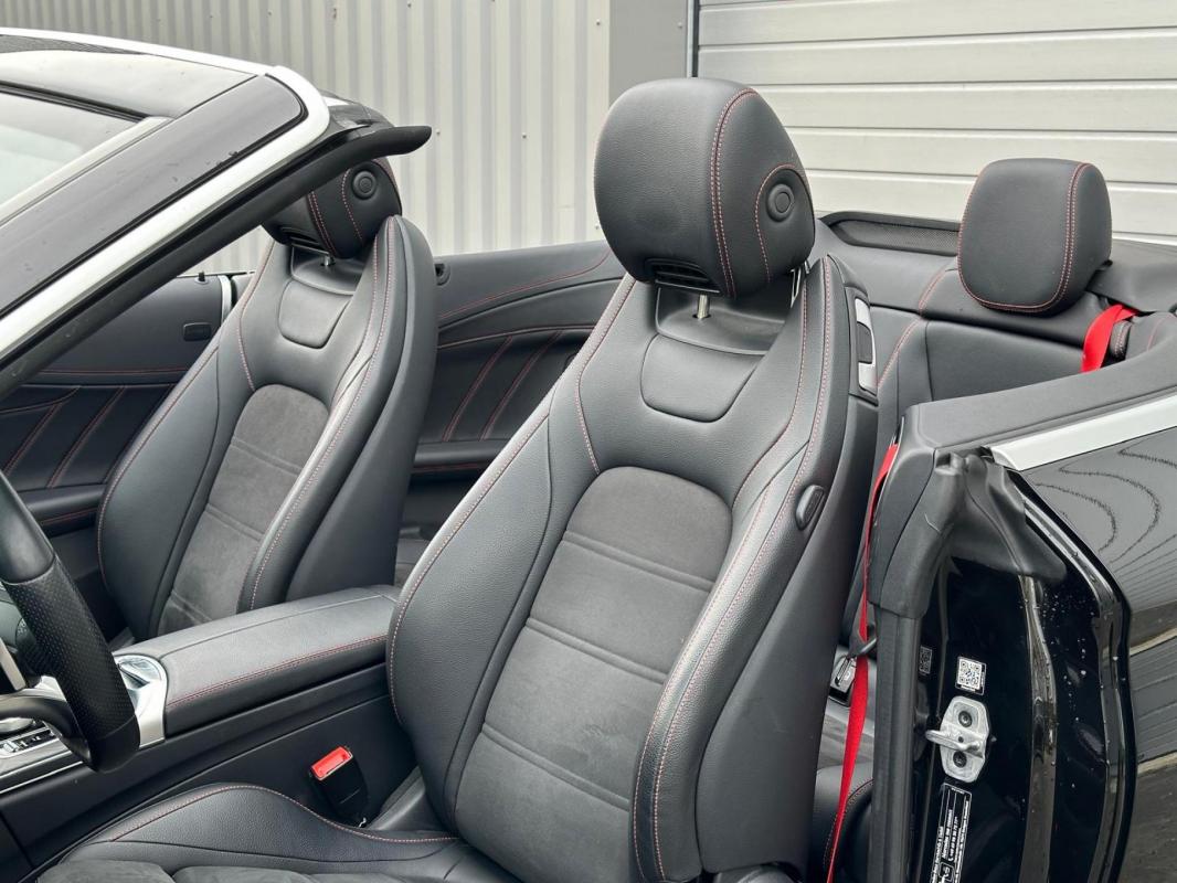 Mercedes-Benz Classe C 200 Cabriolet - AMG Line Sièges Chauffants Burmeister Distronic Pro