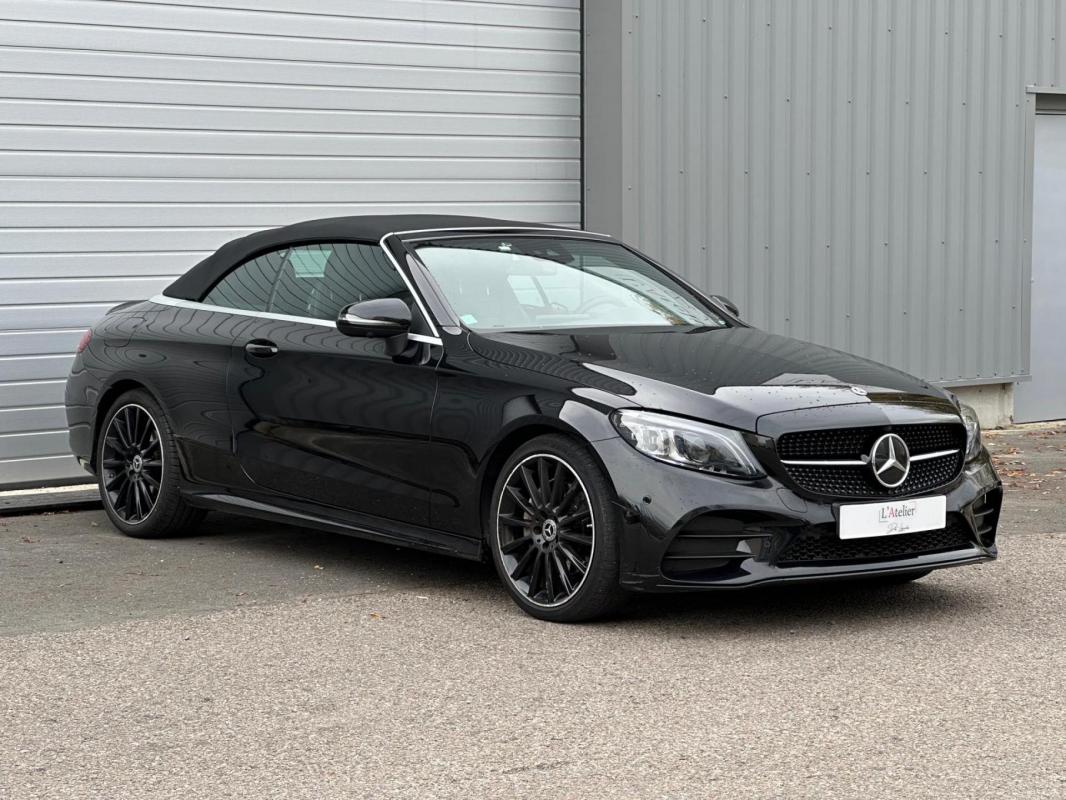 Mercedes-Benz Classe C 200 Cabriolet - AMG Line Sièges Chauffants Burmeister Distronic Pro