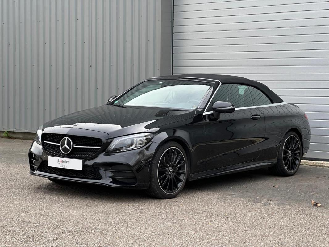 Mercedes-Benz Classe C 200 Cabriolet - AMG Line Sièges Chauffants Burmeister Distronic Pro